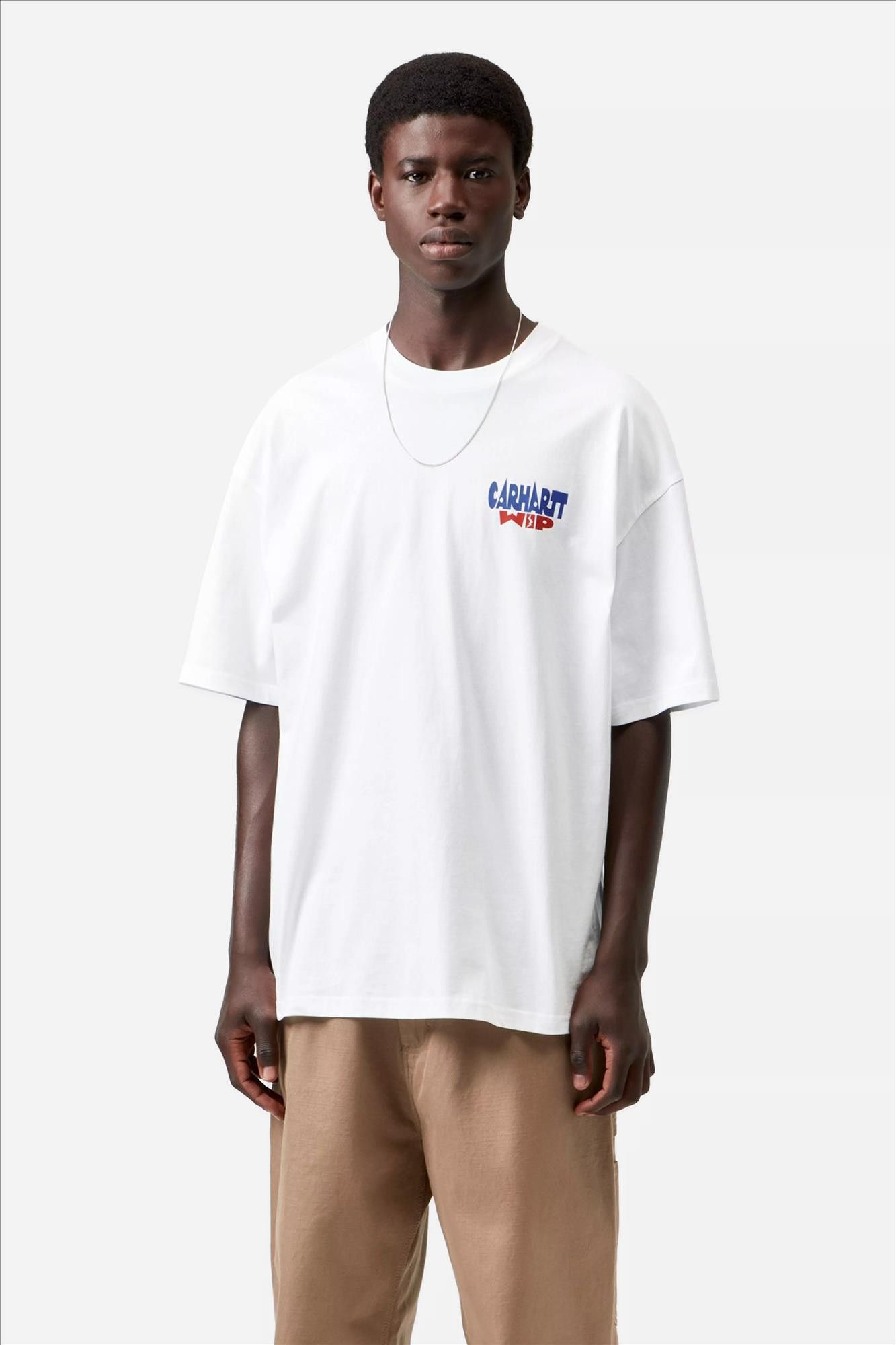 Carhartt WIP - Witte Luggage Label T-shirt