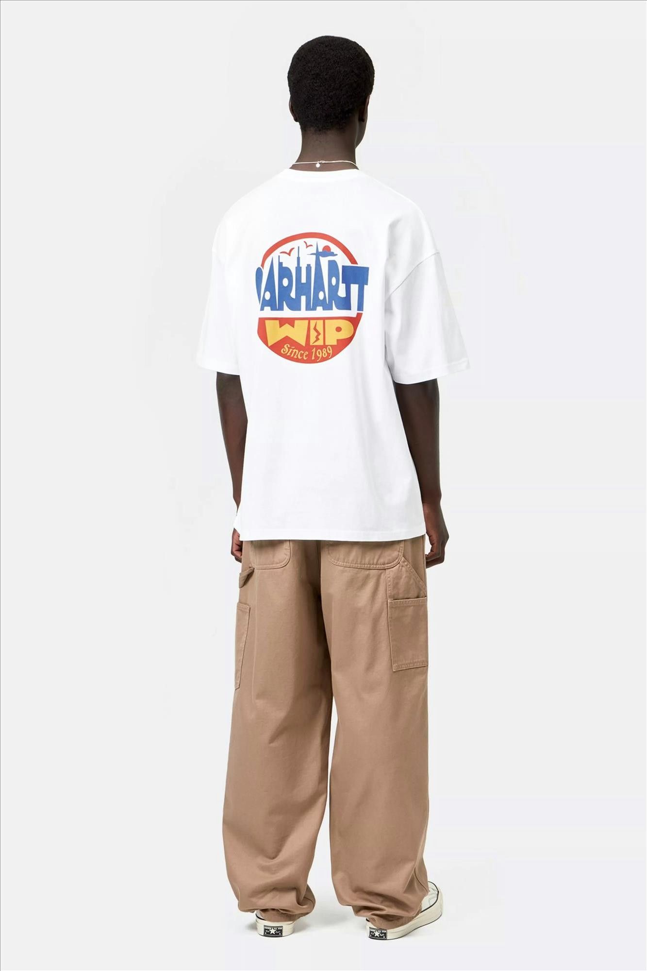 Carhartt WIP - Witte Luggage Label T-shirt