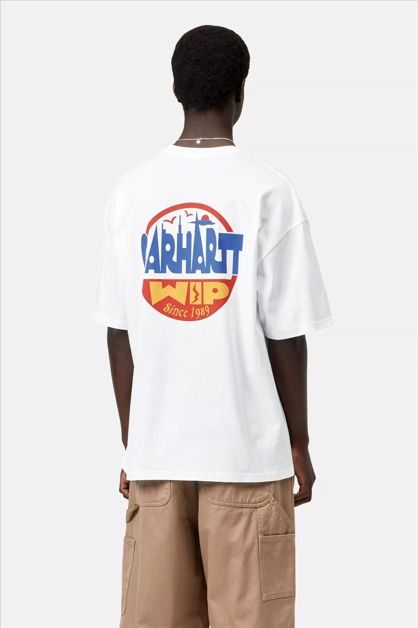 Carhartt WIP - Witte Luggage Label T-shirt