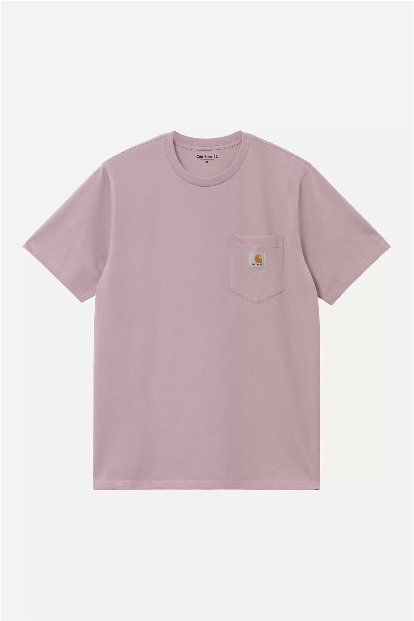 Carhartt WIP - Lichtroze Pocket T-shirt