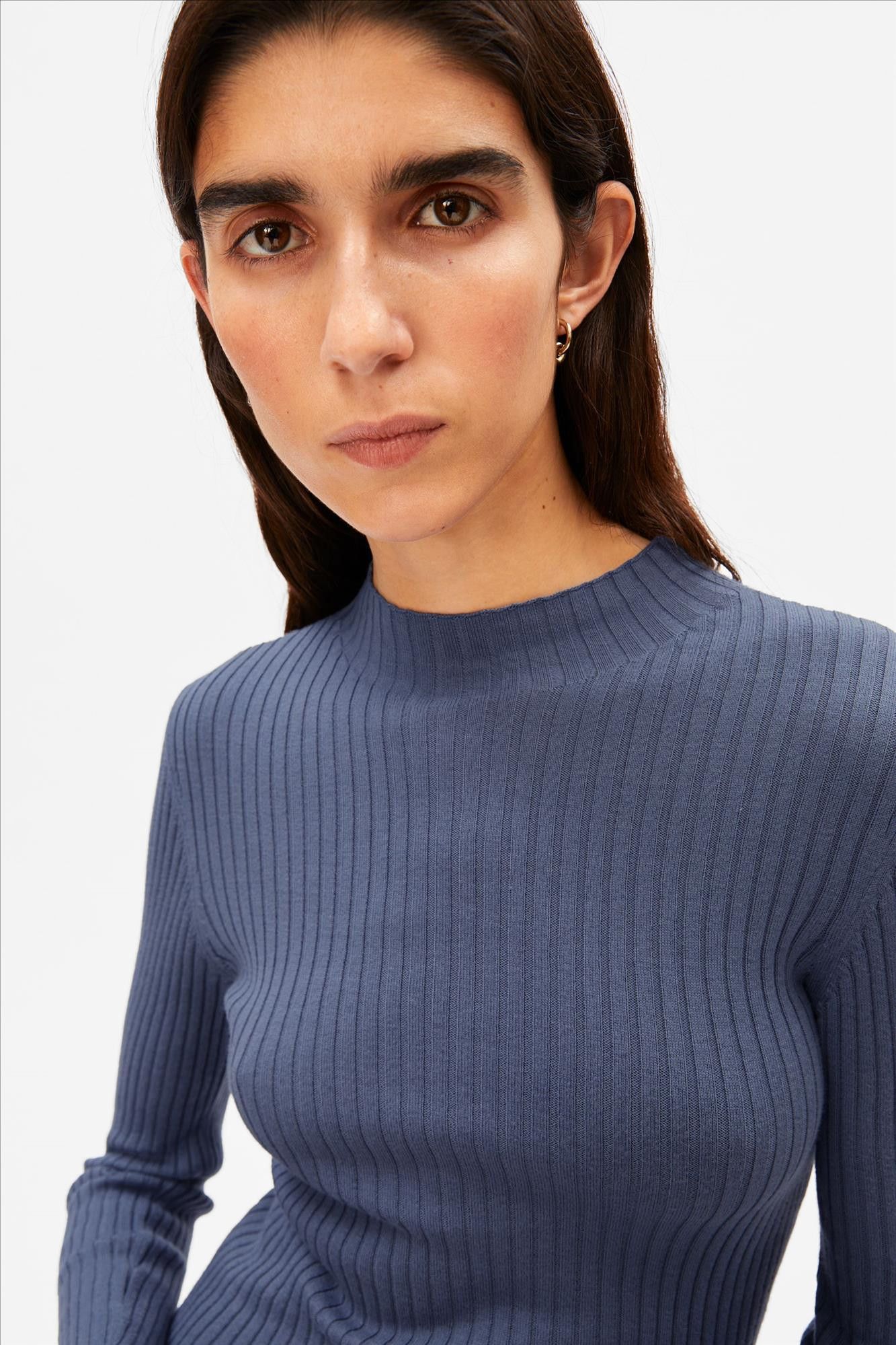 Armed Angels - Blauwe Alaania Striped trui