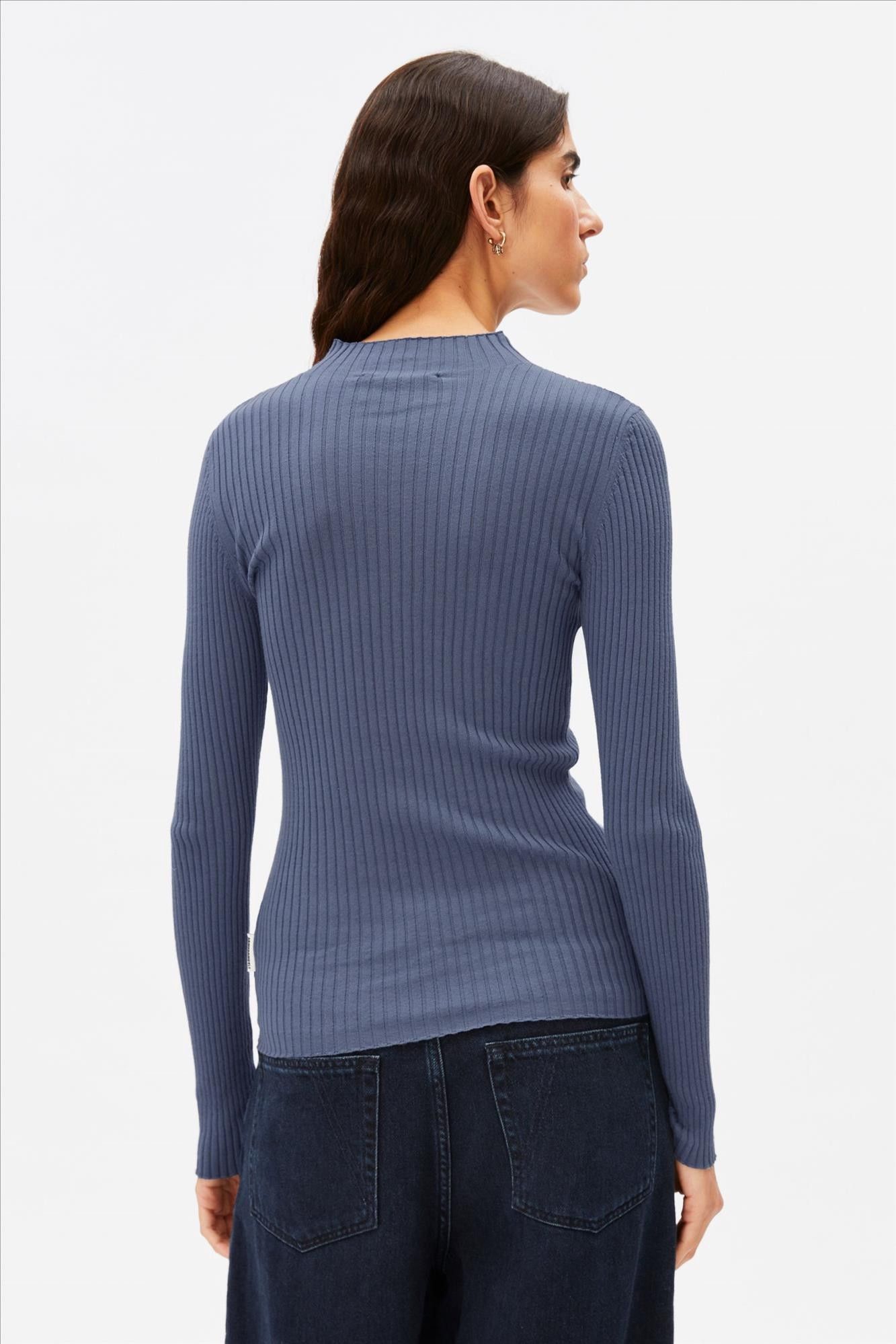 Armed Angels - Blauwe Alaania Striped trui