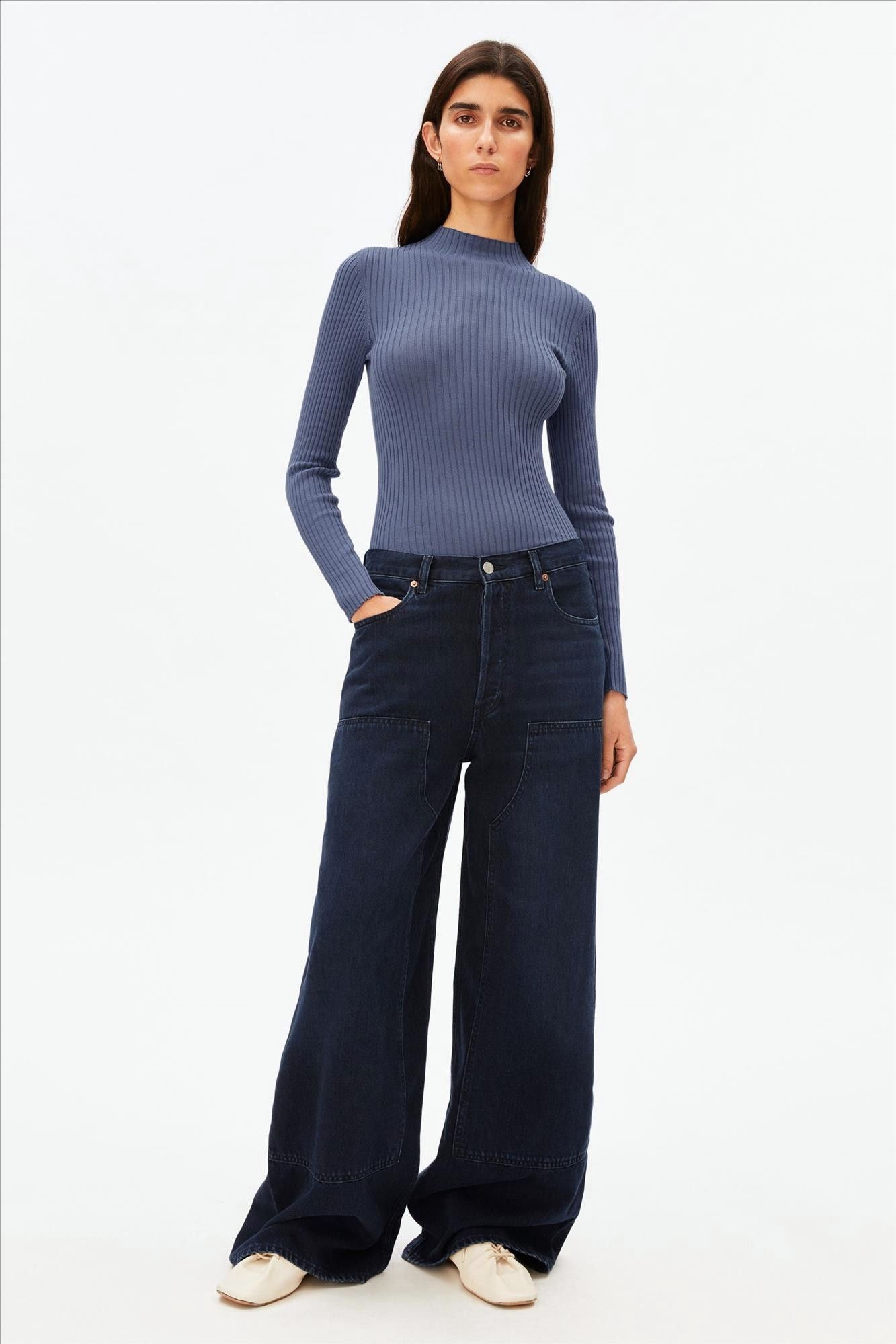 Armed Angels - Blauwe Alaania Striped trui