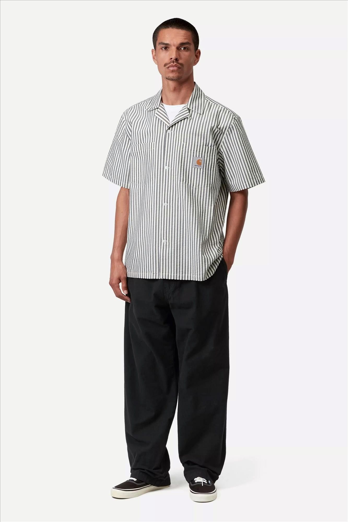 Carhartt WIP - Zwarte Walton broek