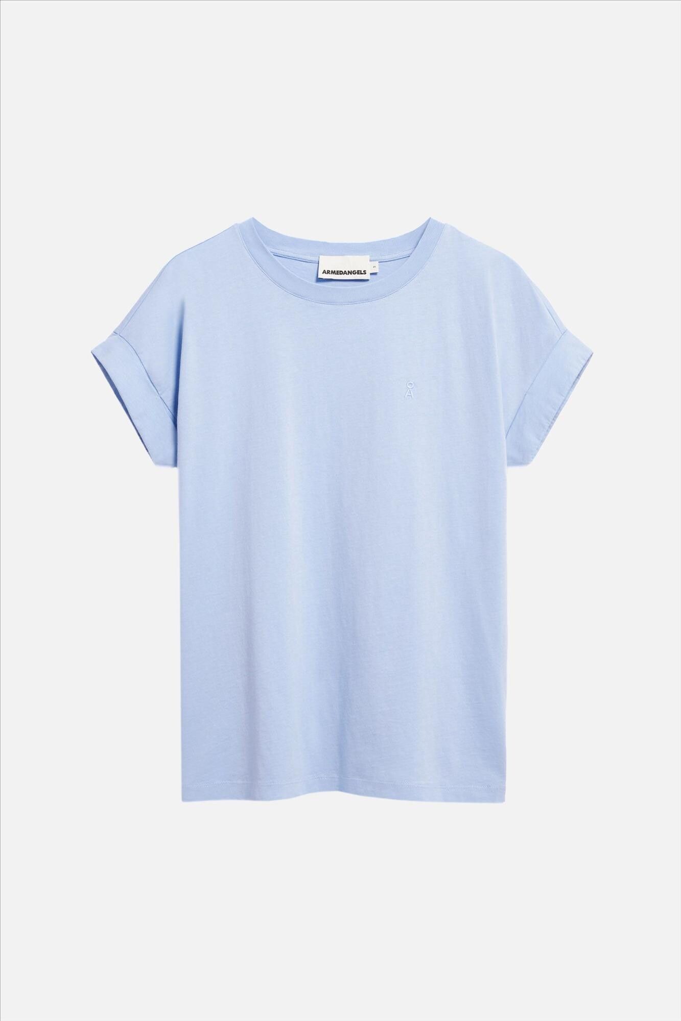 Armed Angels - Lichtblauwe Idaara T-shirt