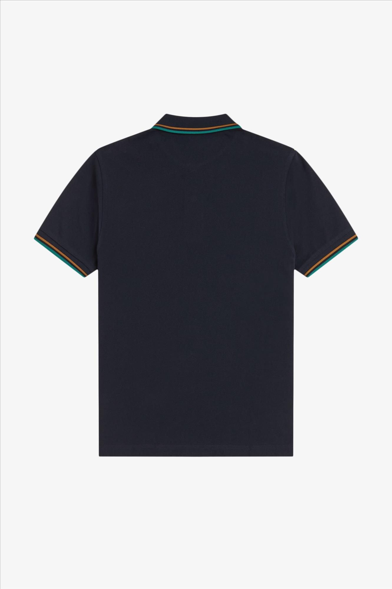 Fred Perry - Donkerblauwe Twin Tipped polo