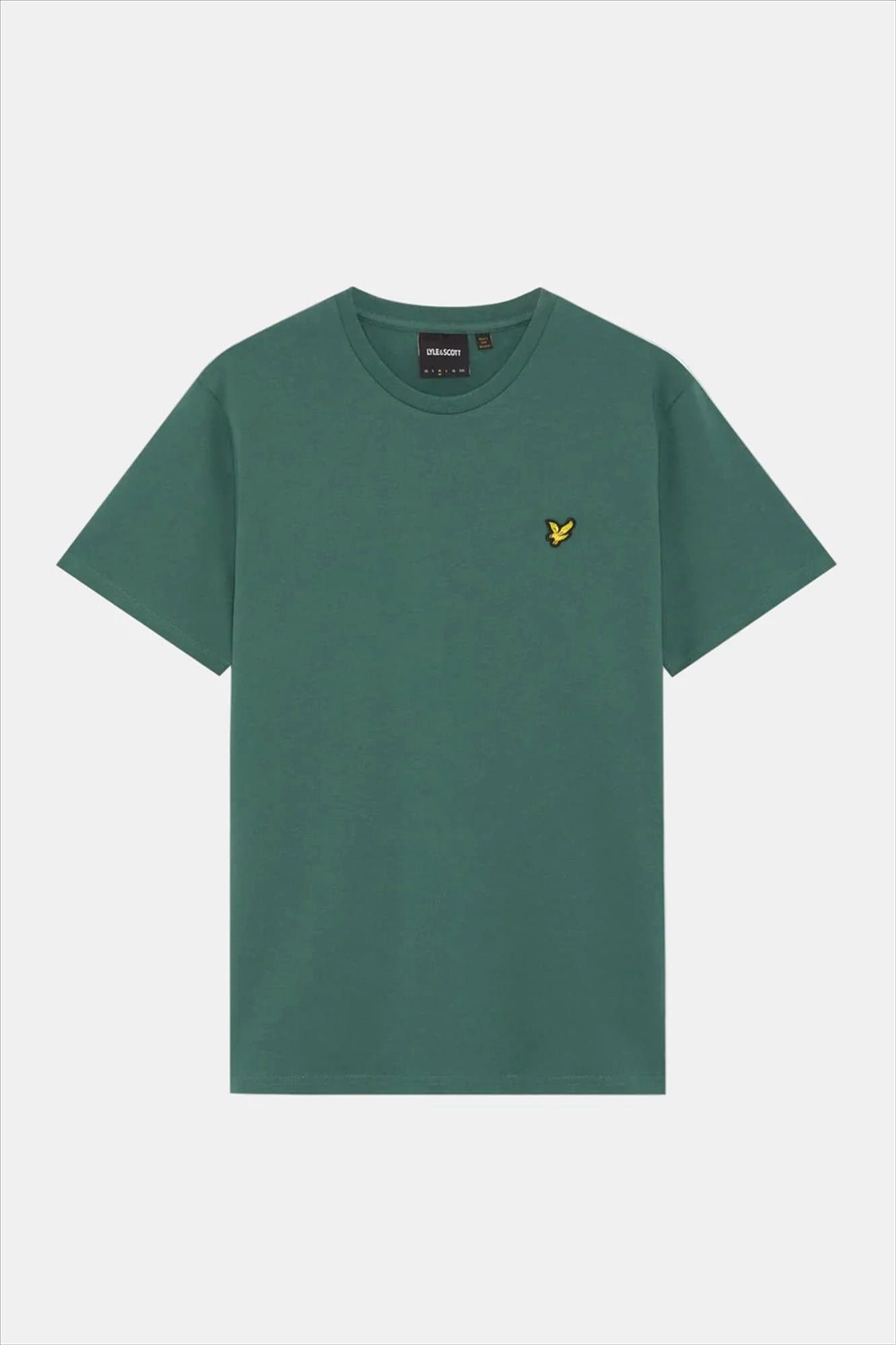 Lyle & Scott - Groene Plain T-shirt
