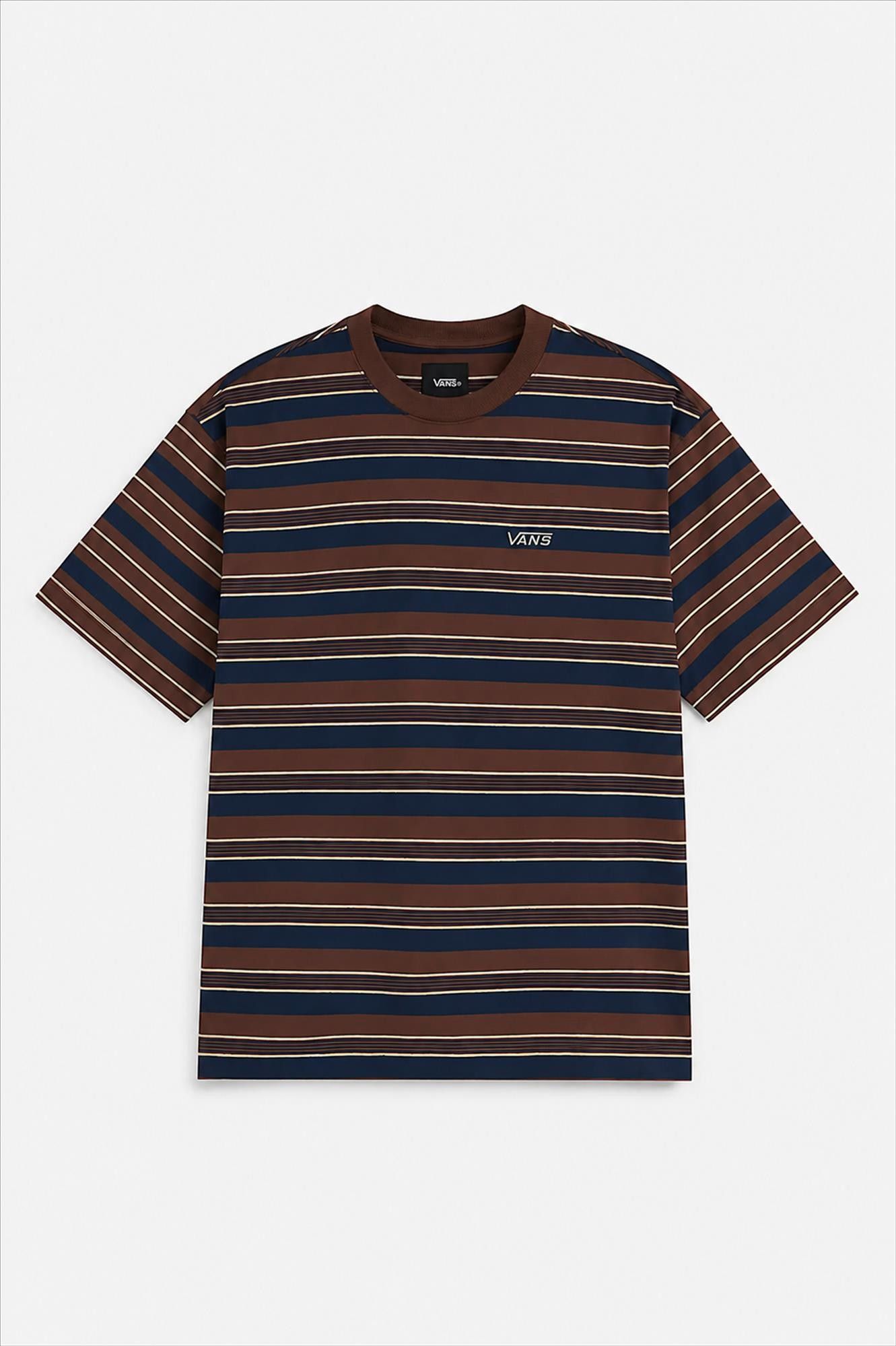 Vans  - Donkerblauw-Bruine Pismo T-shirt