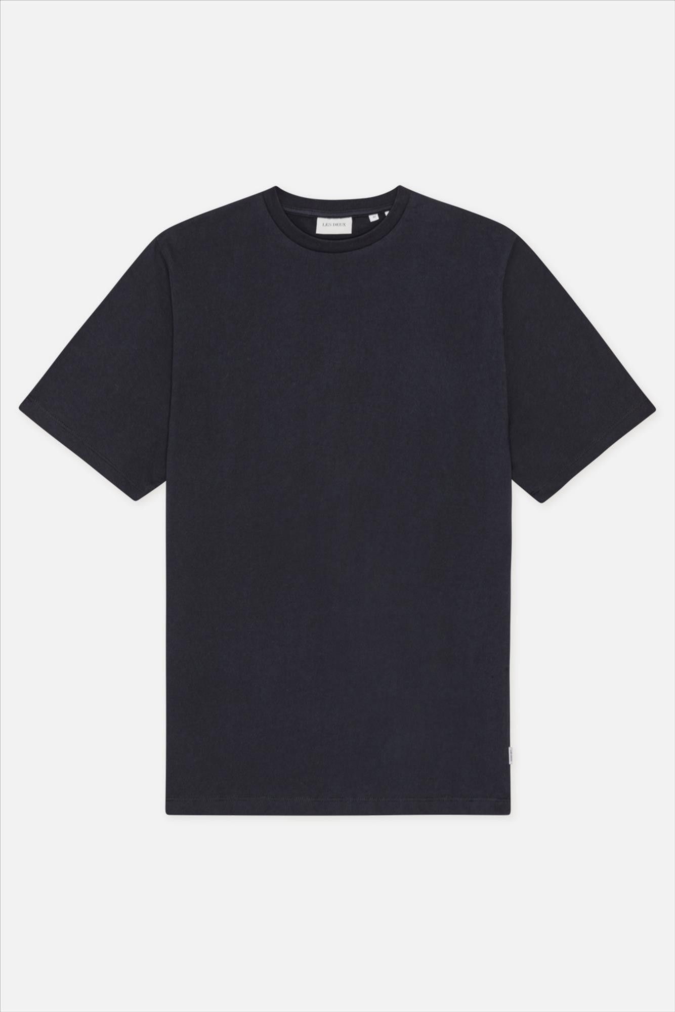 LES DEUX  - Donkerblauwe Flower T-shirt
