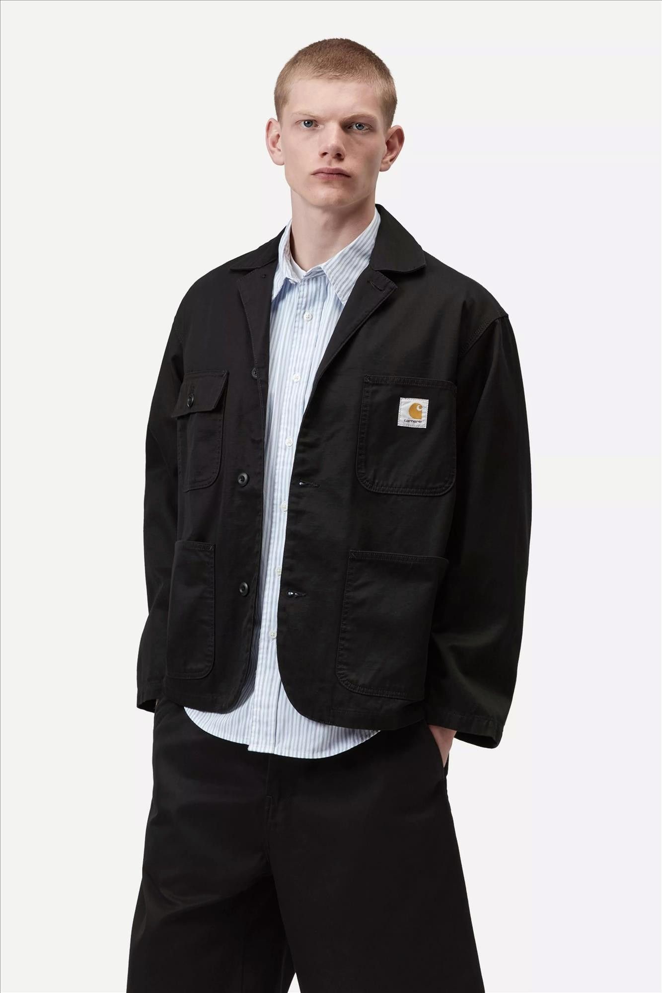 Carhartt WIP - Zwarte Brader blazer