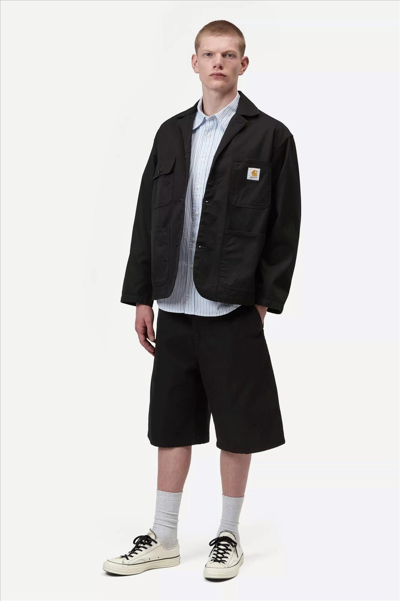 Carhartt WIP - Zwarte Brader blazer