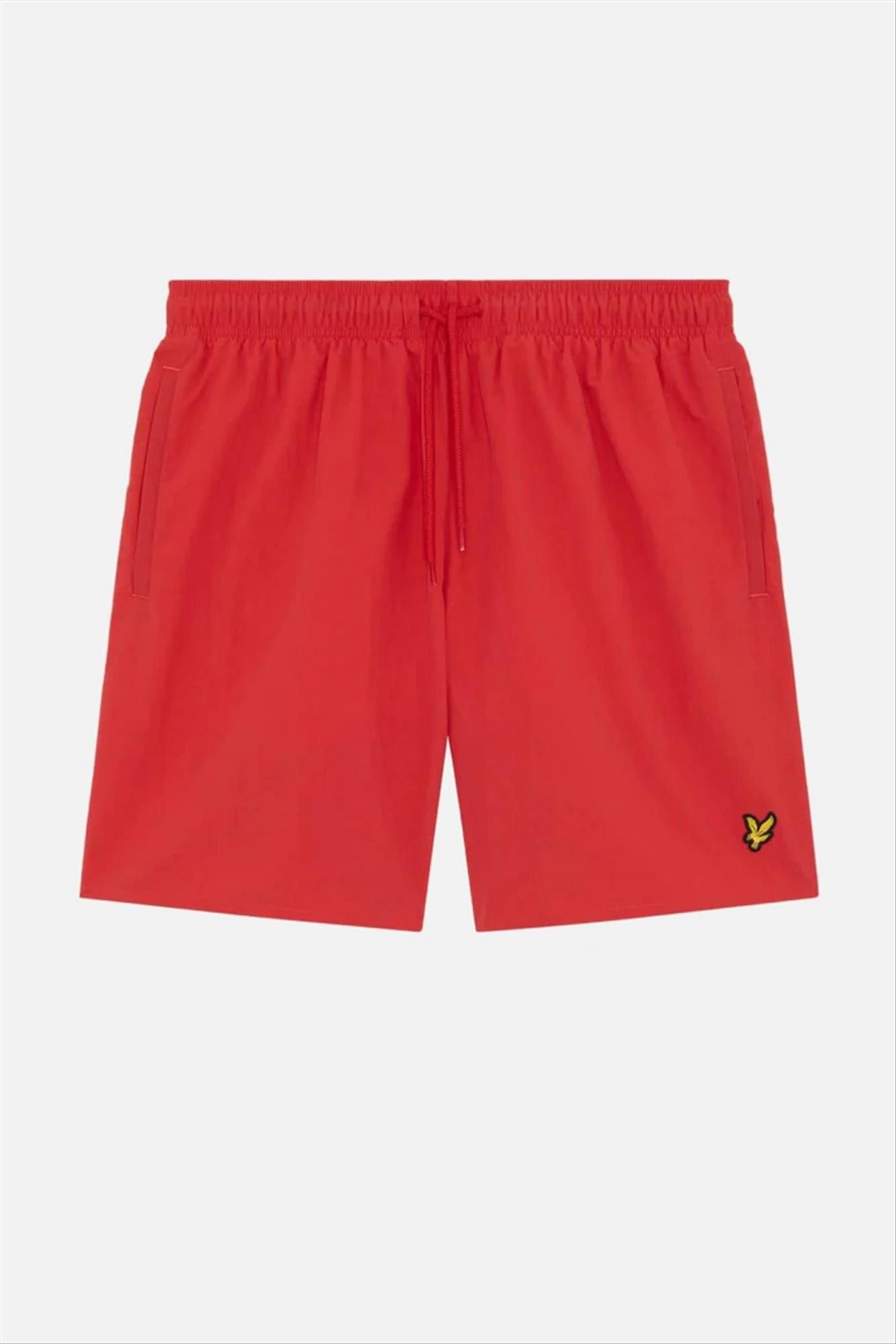 Lyle & Scott - Rode Plain zwemshort