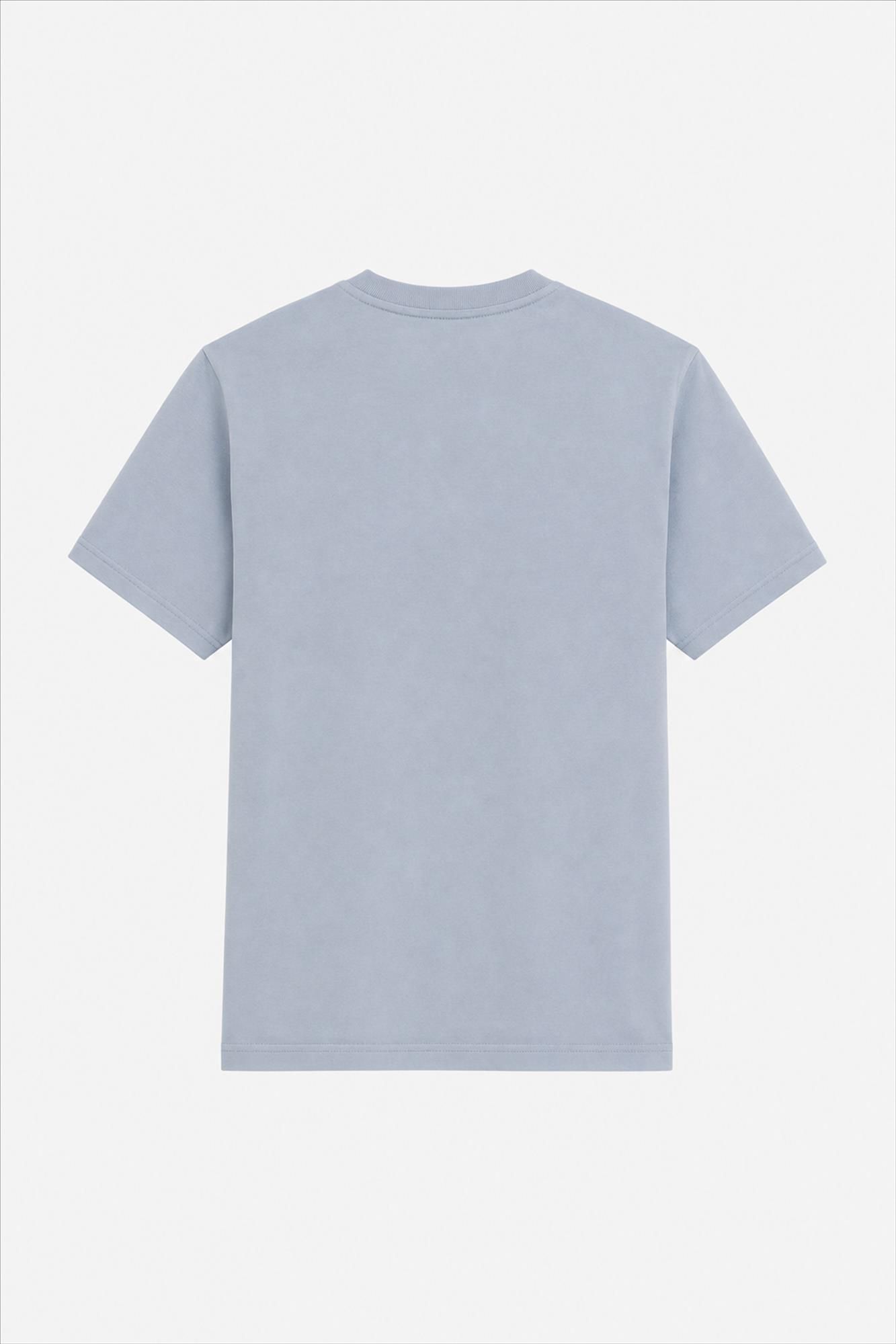 Vans  - Lichtblauwe Left Chest Logo T-shirt