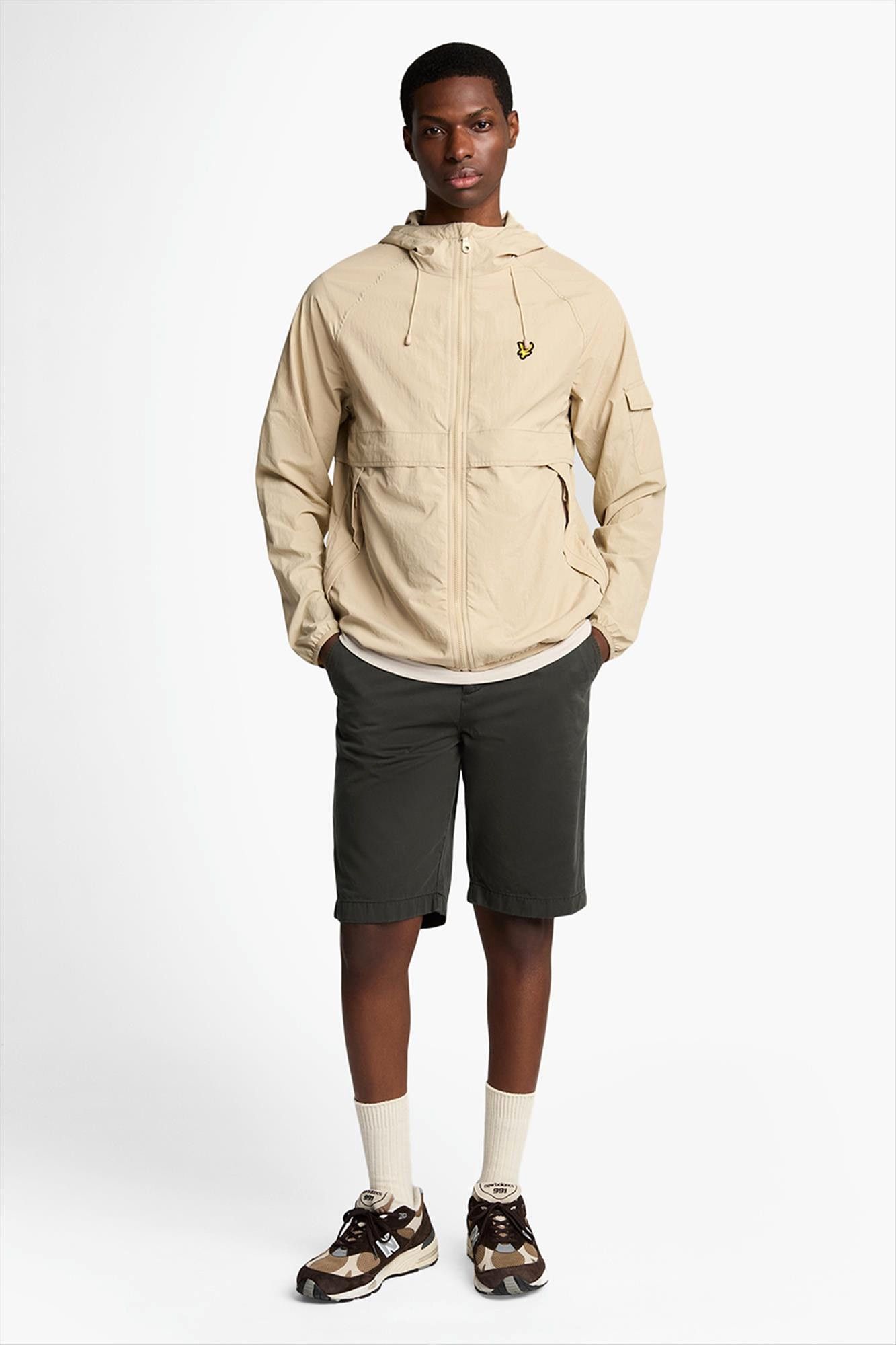 Lyle & Scott - Olijfgroene Chino short