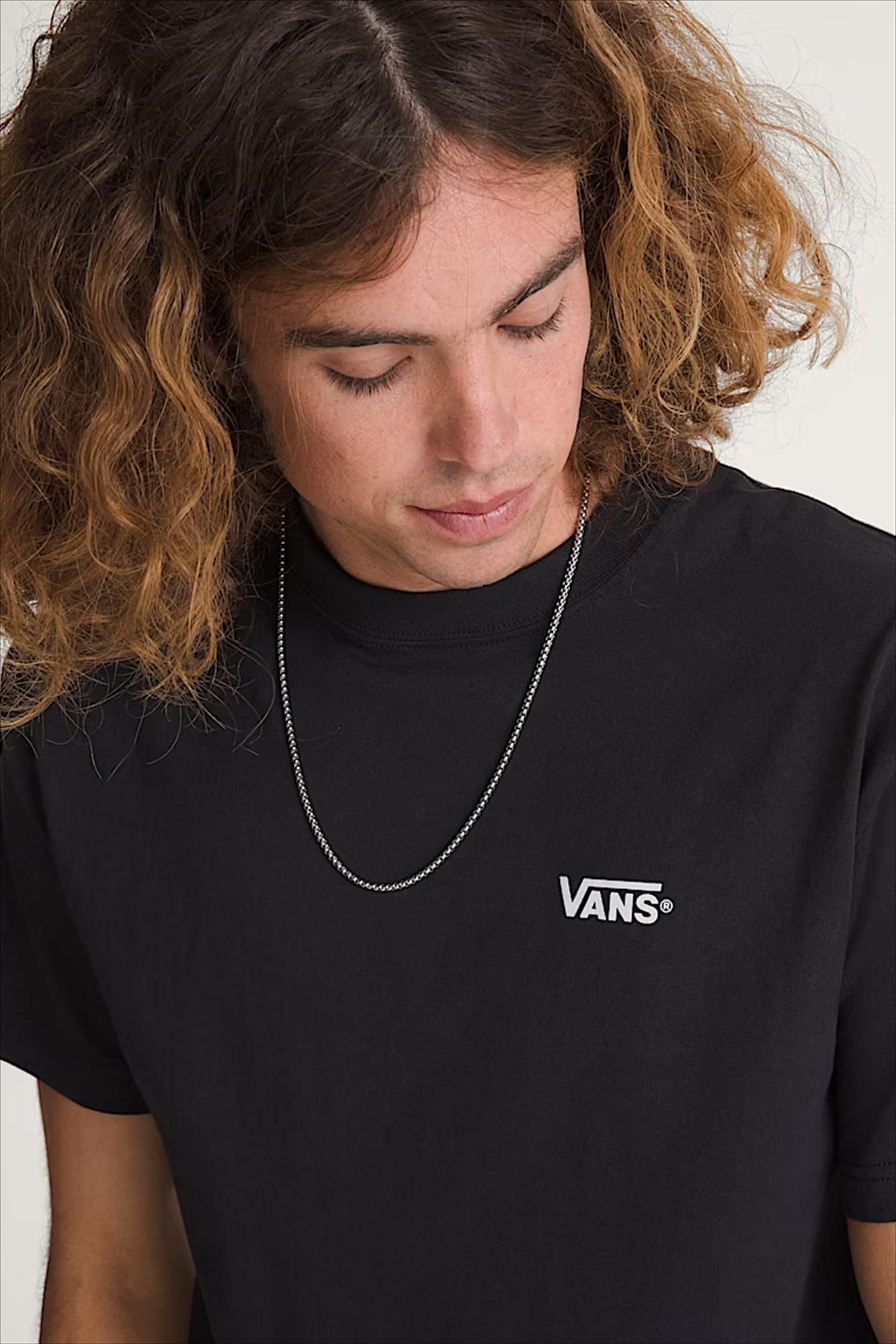 Vans  - Zwarte New Left Chest T-shirt