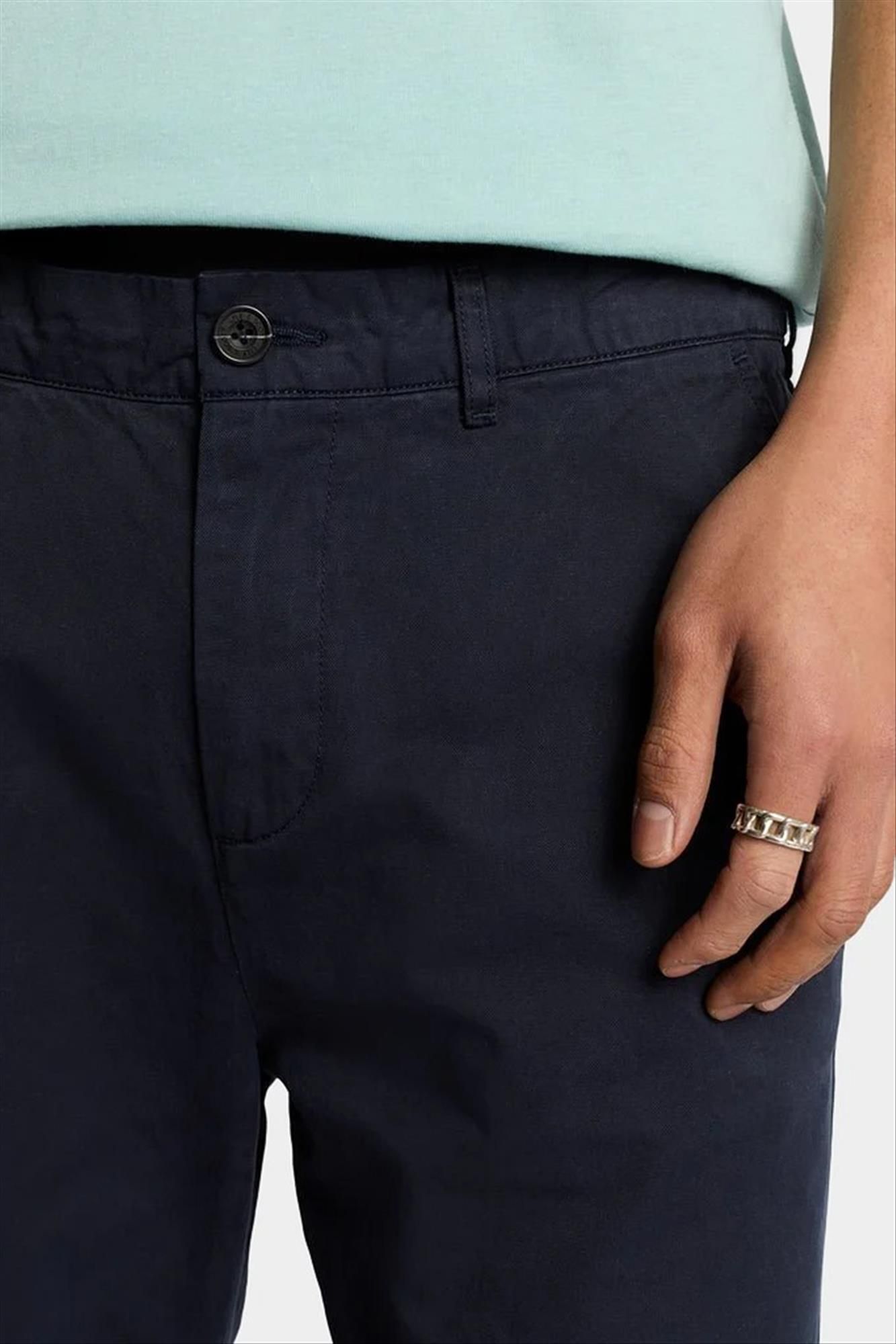 Lyle & Scott - Donkerblauwe Chino short