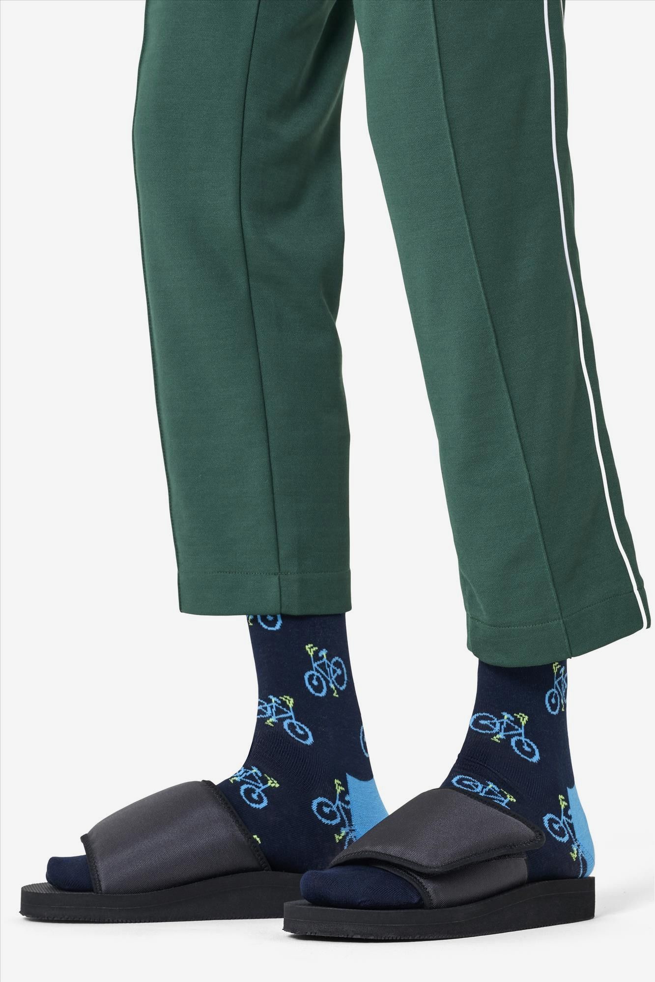 Happy Socks - Donkerblauwe Bike sokken, maat: 41-46