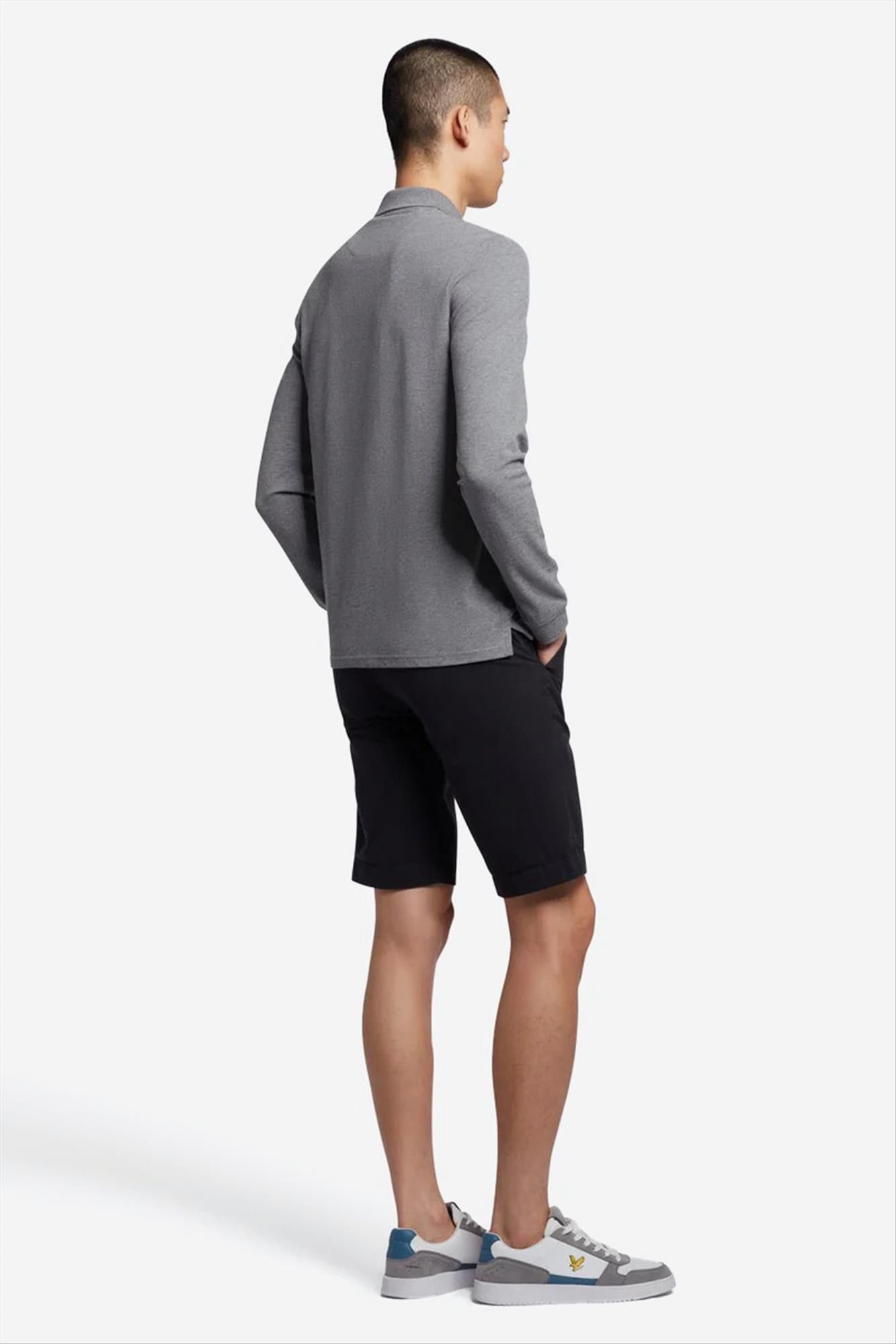 Lyle & Scott - Zwarte Chino short