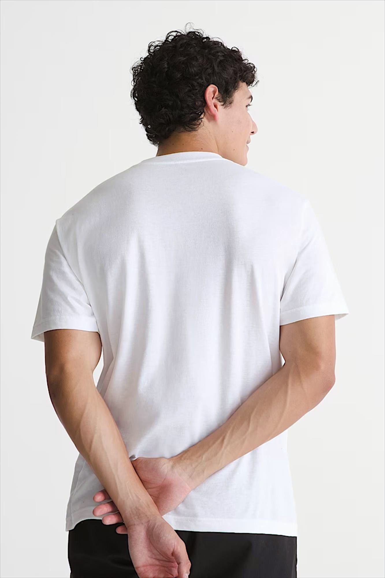 Vans  - Witte New Left Chest T-shirt