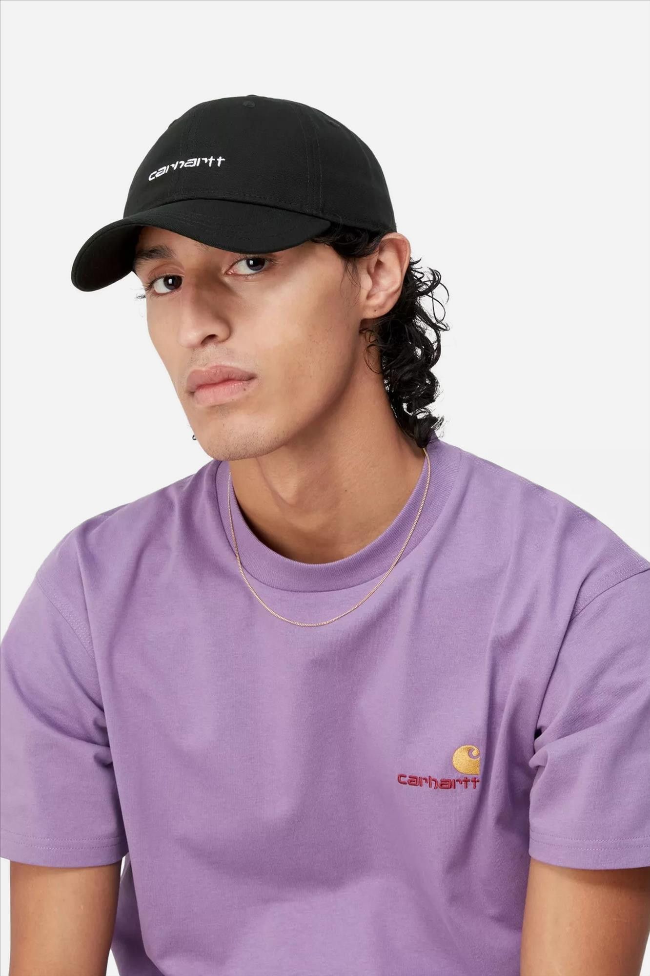 Carhartt WIP - Zwarte Canvas Script pet
