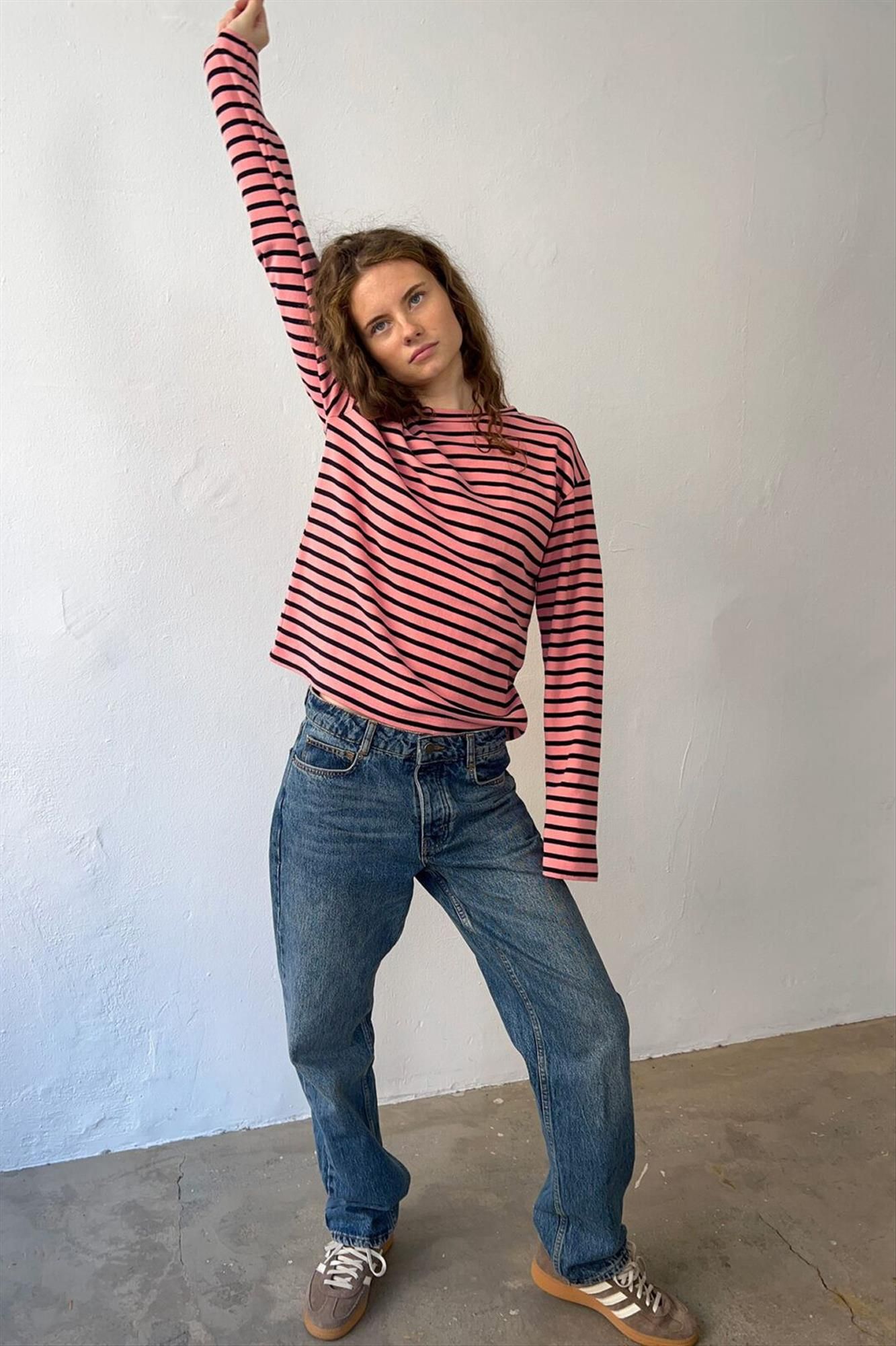 Boii - Roze Nete longsleeve
