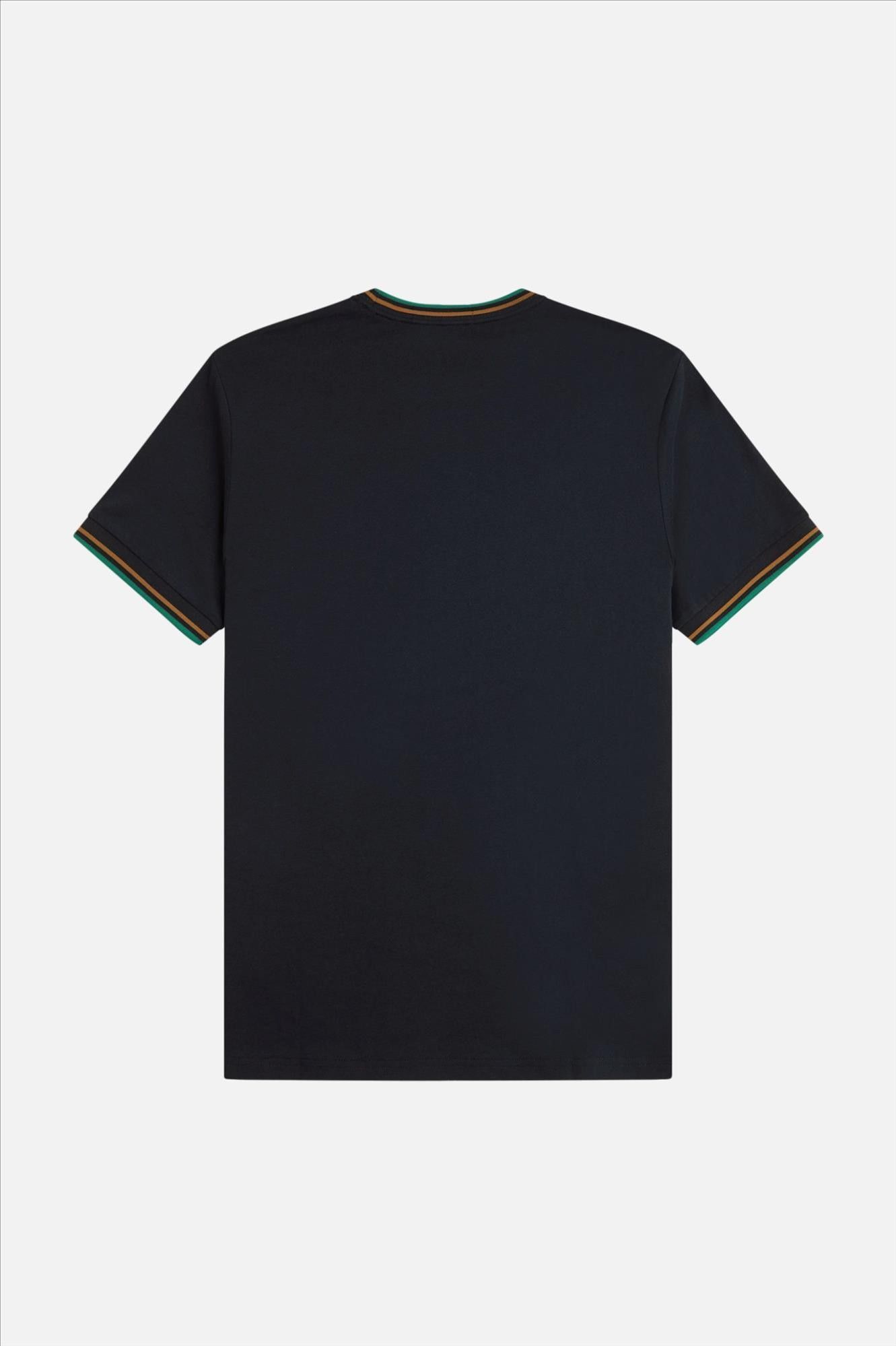 Fred Perry - Donkerblauwe Twin Tipped T-shirt
