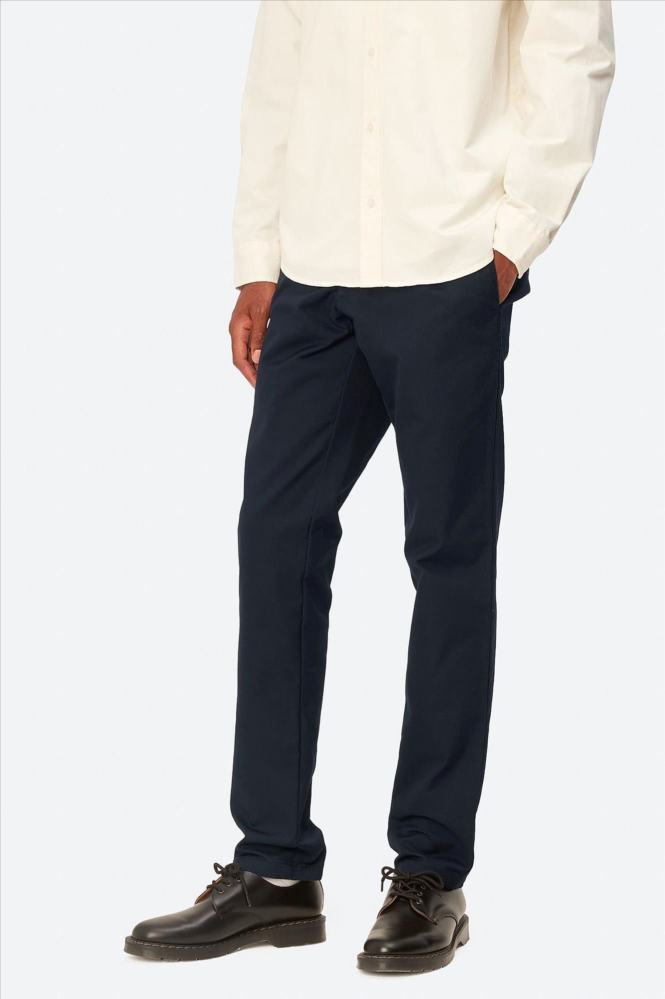 Carhartt WIP - Blauwe Sid Pant slim chino