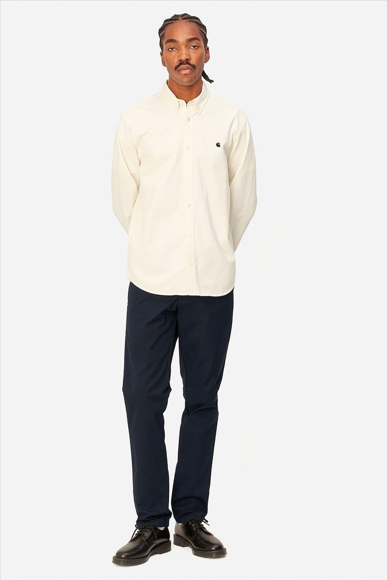 Carhartt WIP - Blauwe Sid Pant slim chino