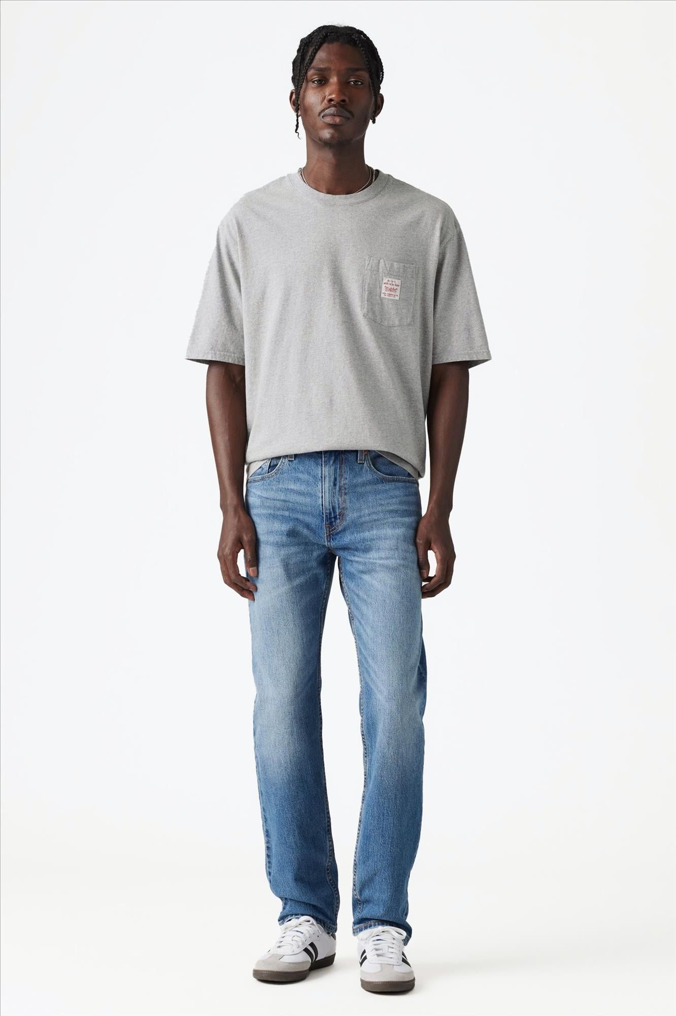 Levi's - Middenblauwe Come Closer 502 tapered jeans