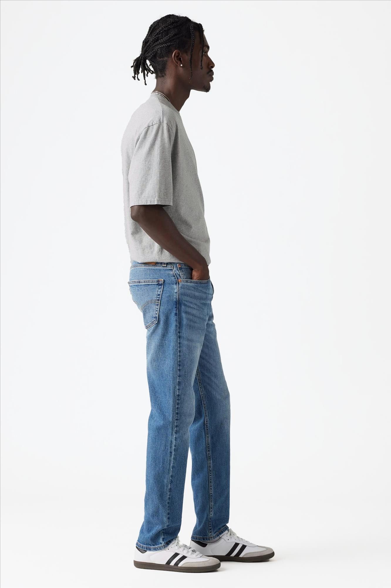Levi's - Middenblauwe Come Closer 502 tapered jeans