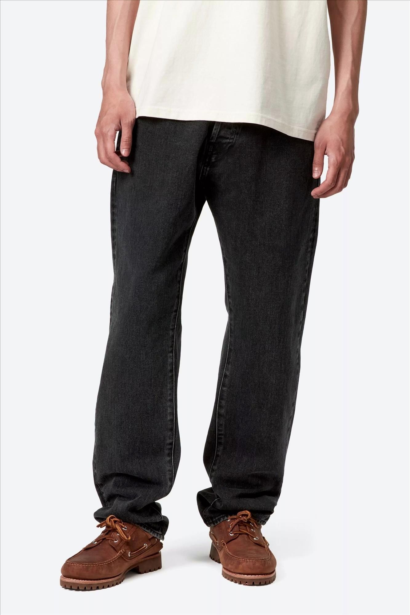 Carhartt WIP - Zwarte Klondike relaxed tapered jeans