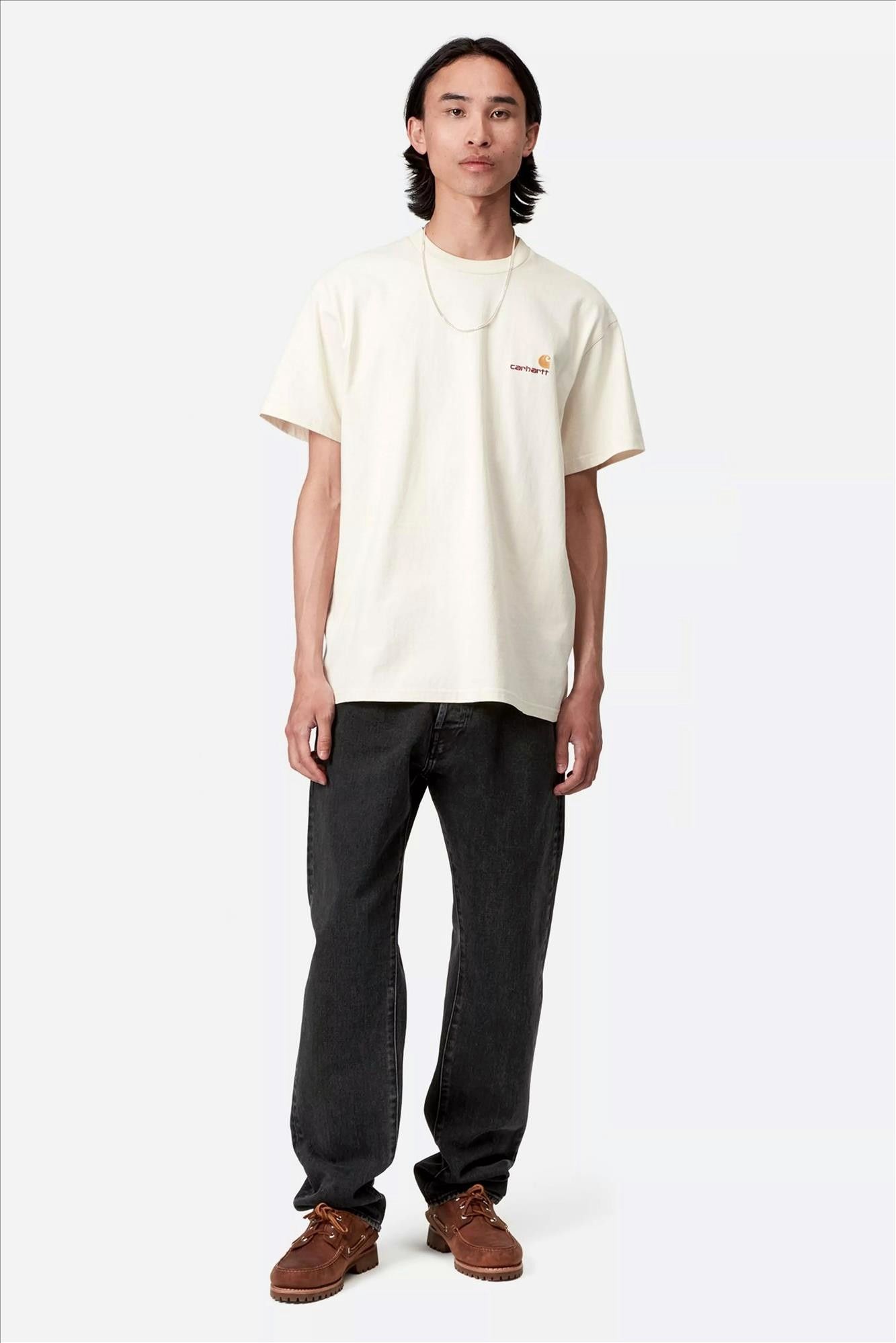 Carhartt WIP - Zwarte Klondike relaxed tapered jeans