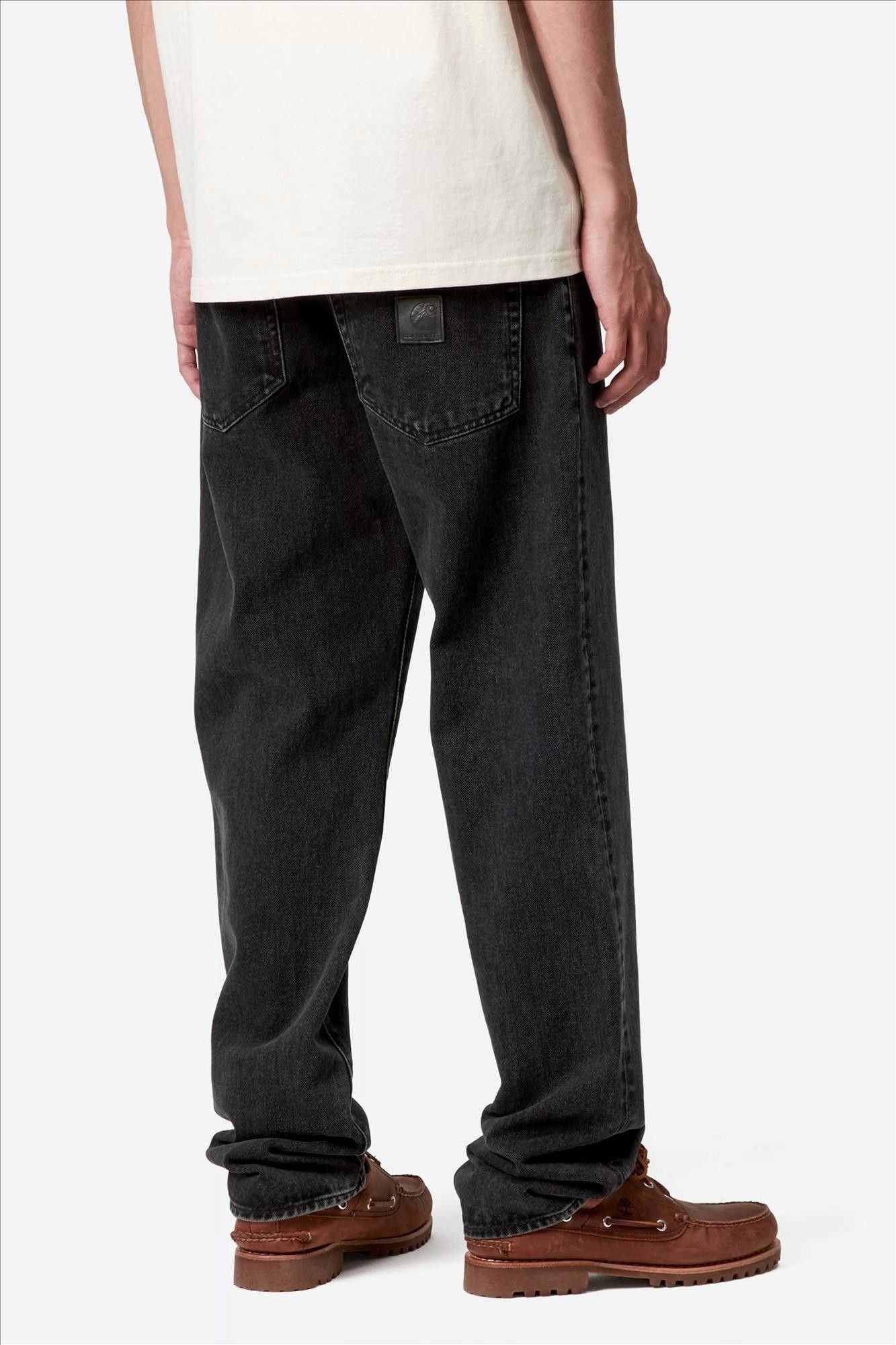 Carhartt WIP - Zwarte Klondike relaxed tapered jeans
