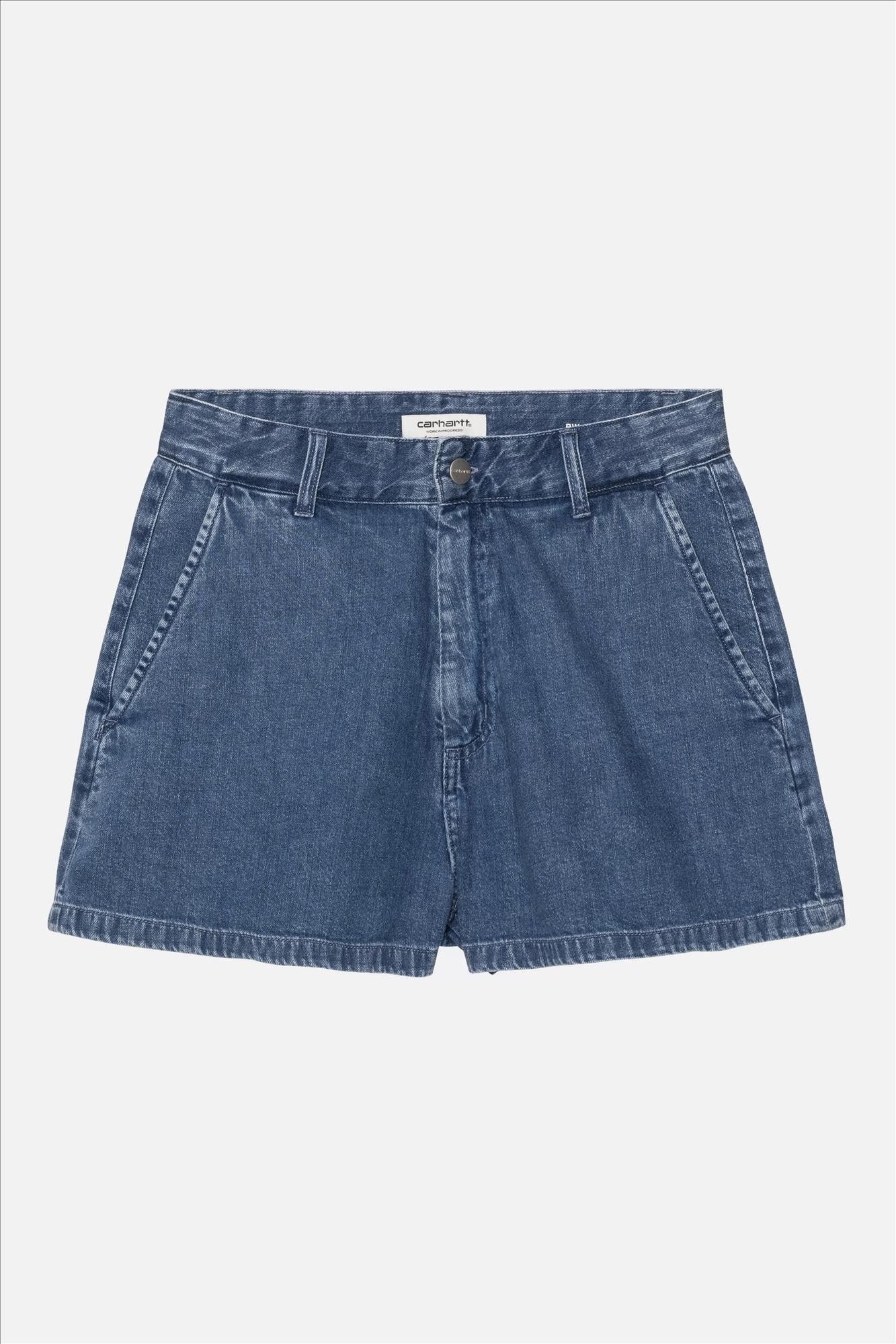 Carhartt WIP - Middenblauwe Lova jeansshort