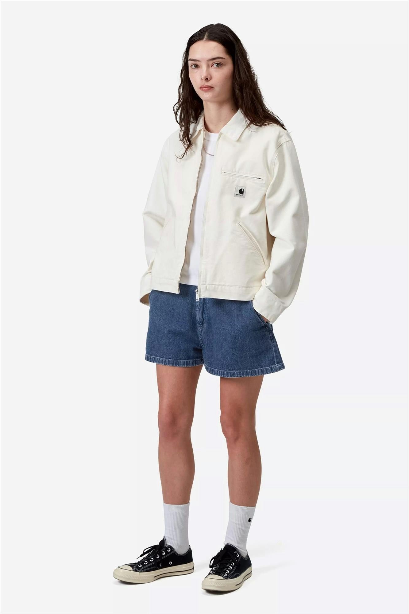 Carhartt WIP - Middenblauwe Lova jeansshort
