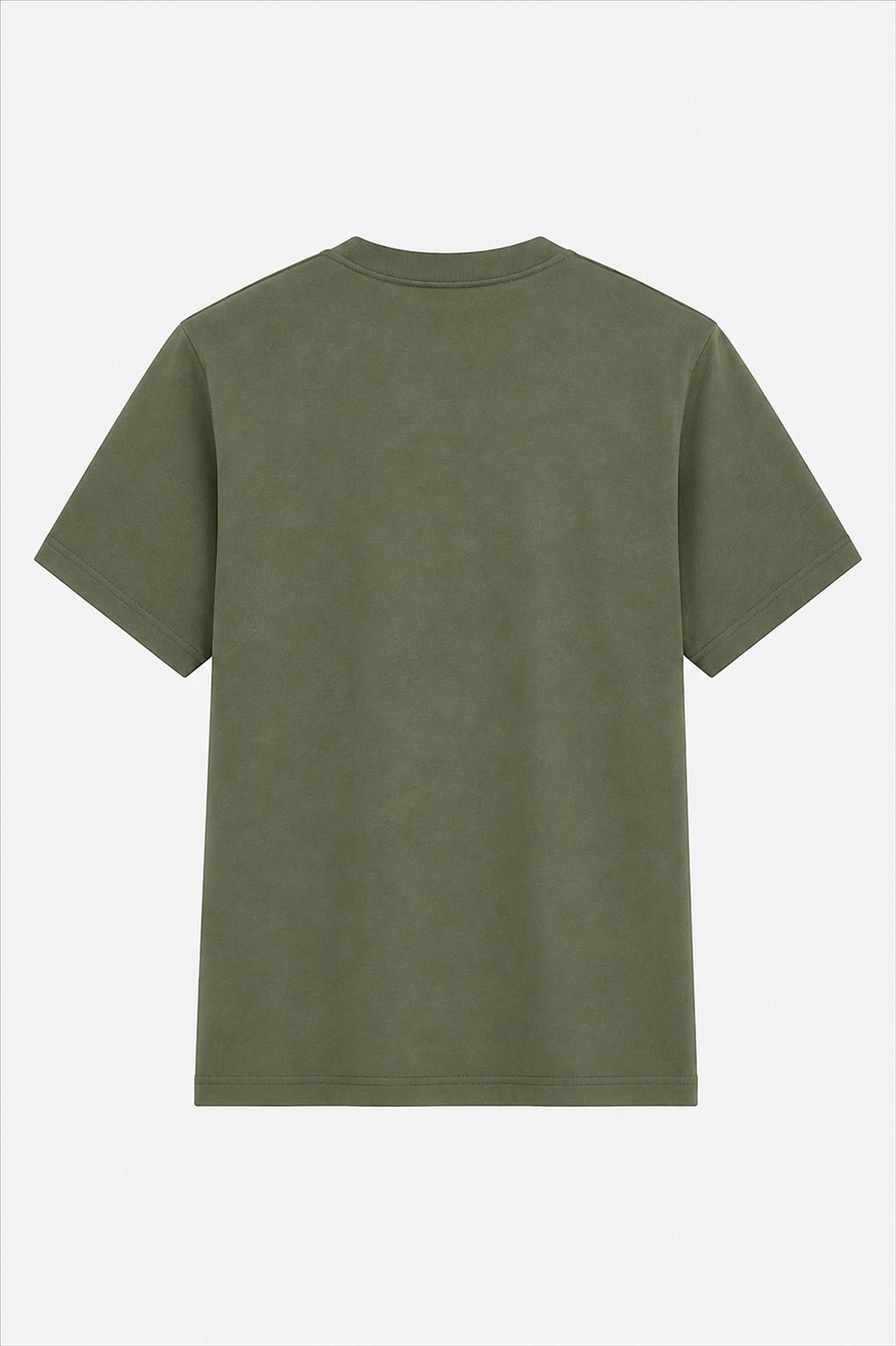Vans  - Groene Left Chest Logo T-shirt