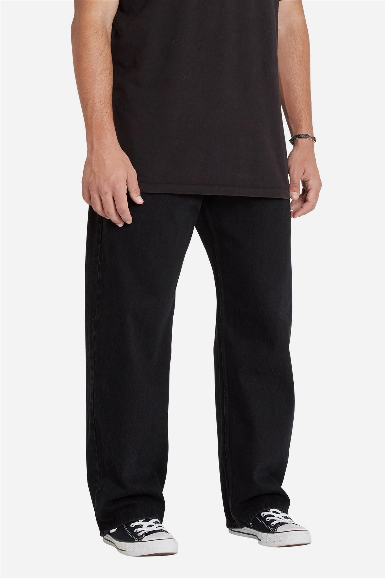 Volcom - Zwarte Billow loose jeans