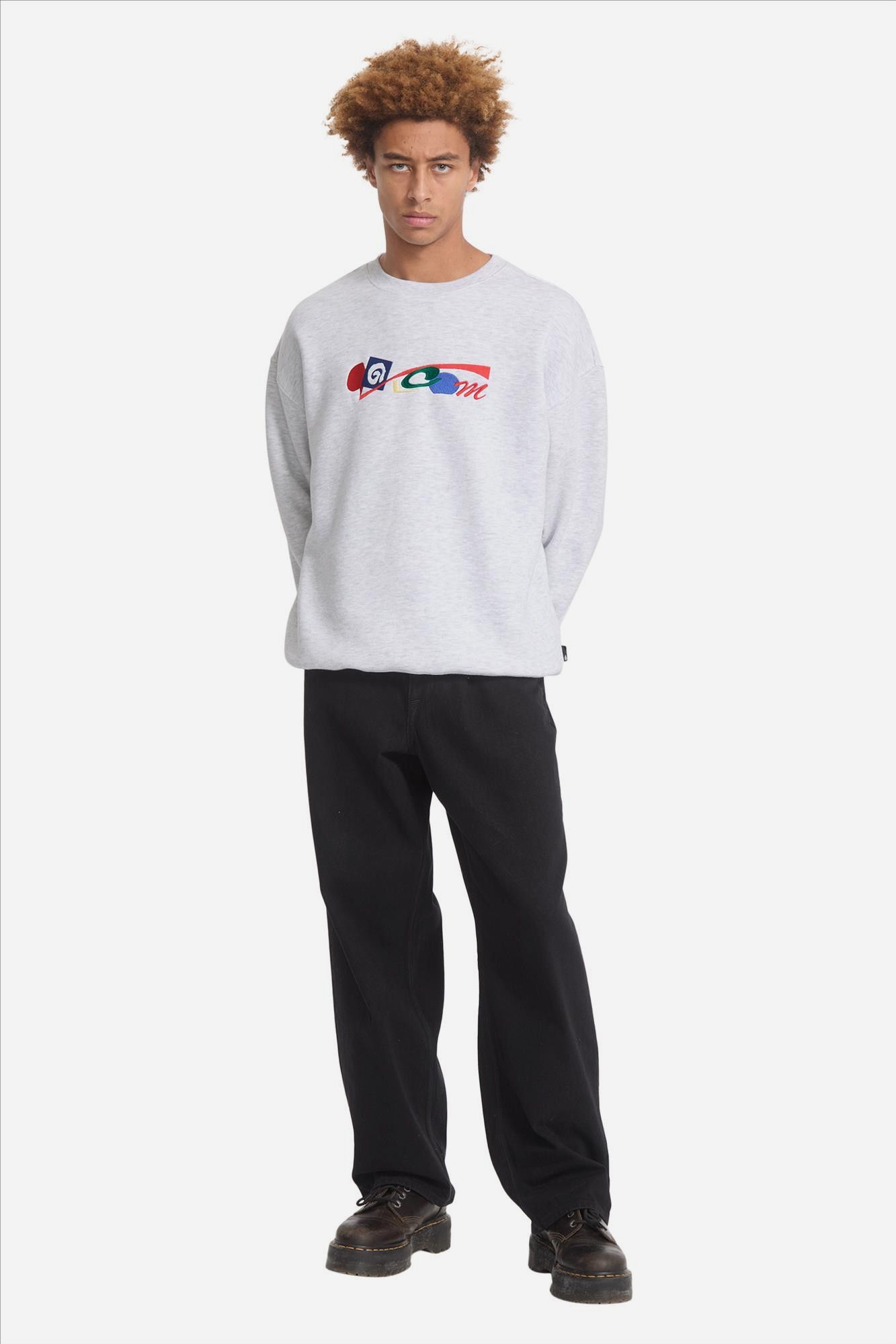 Volcom - Grijze Carrau sweater