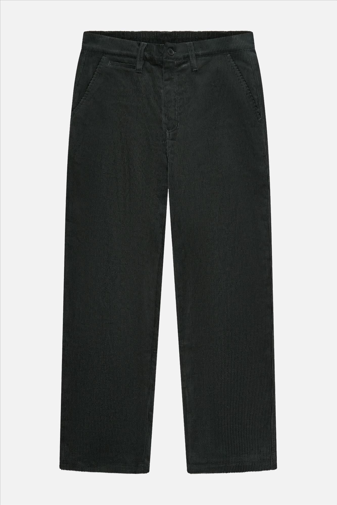 Iriedaily - Donkergroene Bubble Cord broek