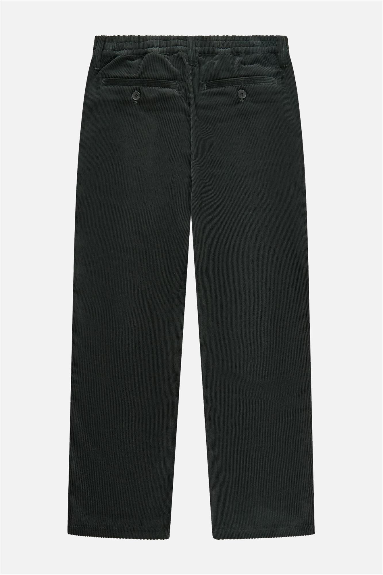 Iriedaily - Donkergroene Bubble Cord broek
