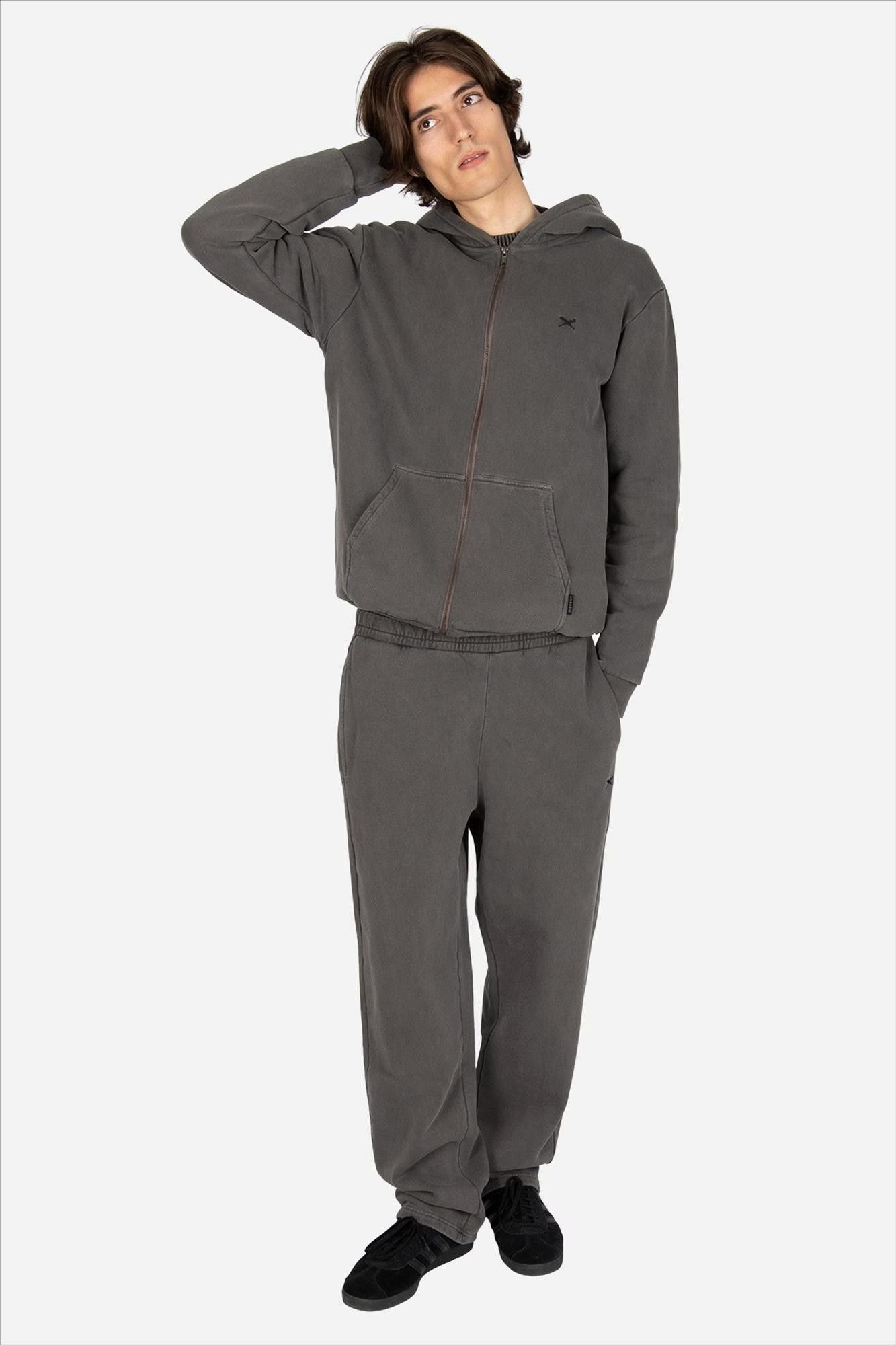 Iriedaily - Donkergrijze Vintage sweatpants
