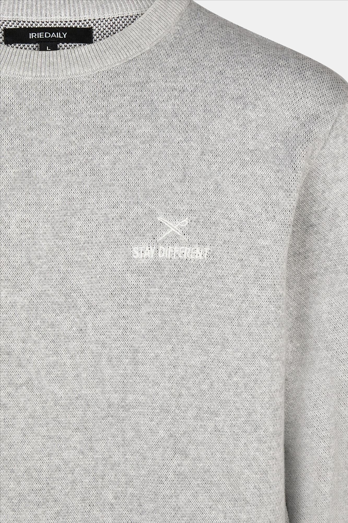 Iriedaily - Grijze Stay Different trui