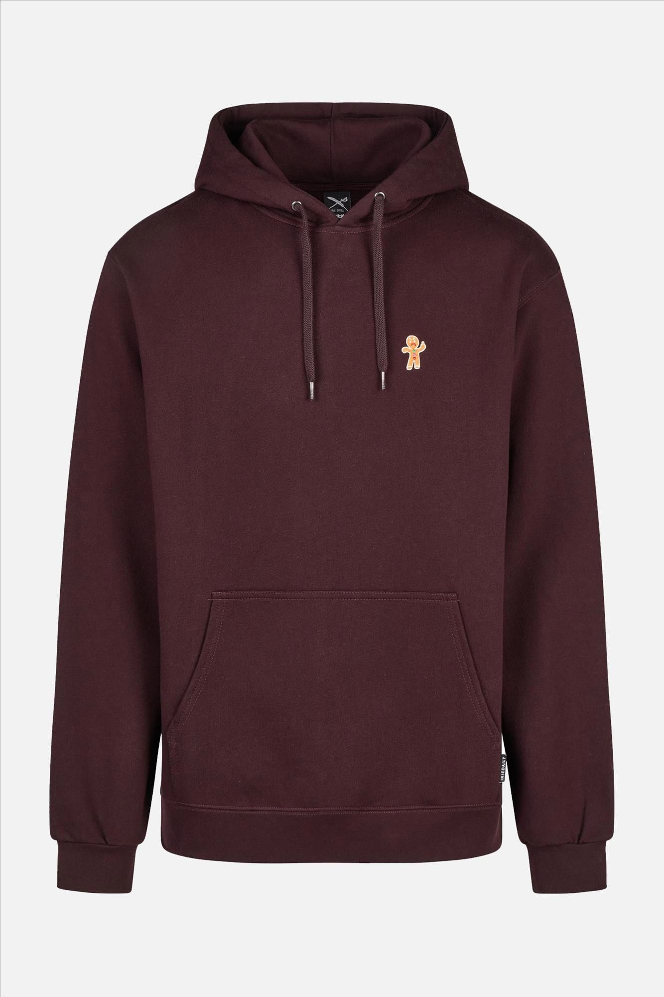 Iriedaily - Donkerpaarse Cookieman hoodie