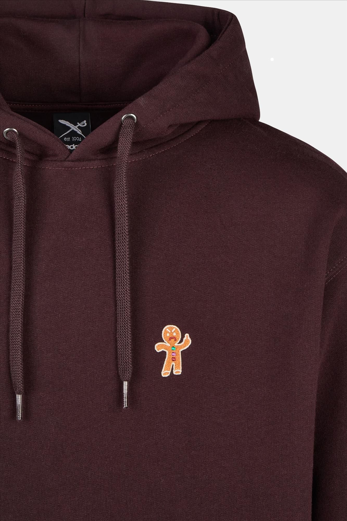 Iriedaily - Donkerpaarse Cookieman hoodie