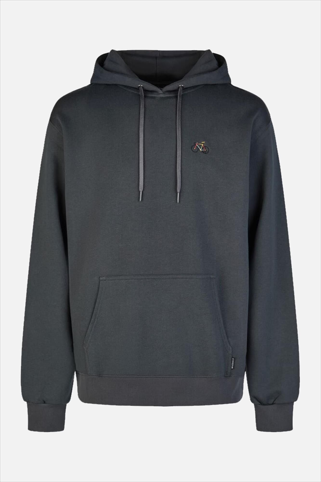 Iriedaily - Donkergrijze Peaceride hoodie