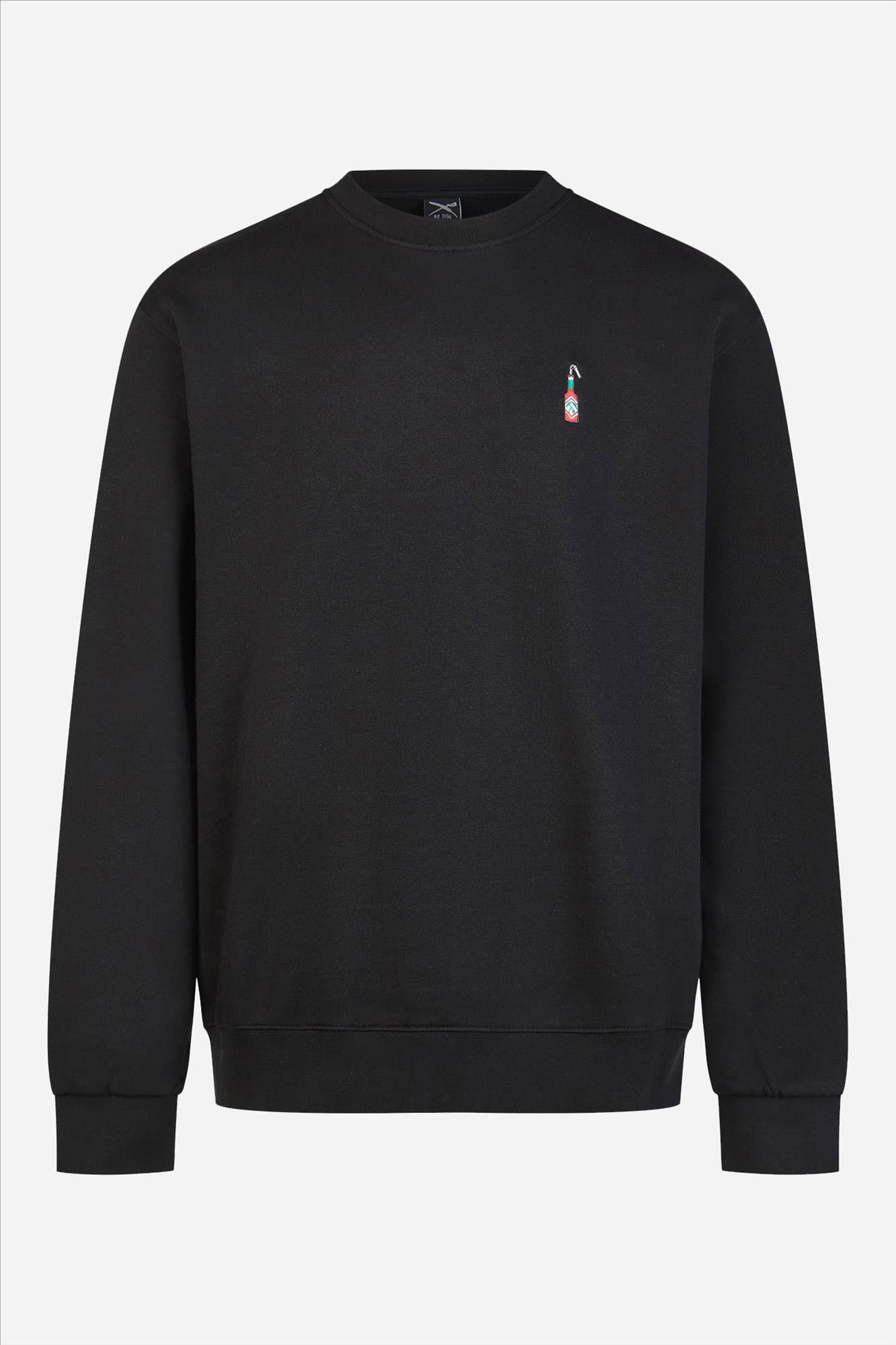 Iriedaily - Zwarte Hot Hot Sauce sweater