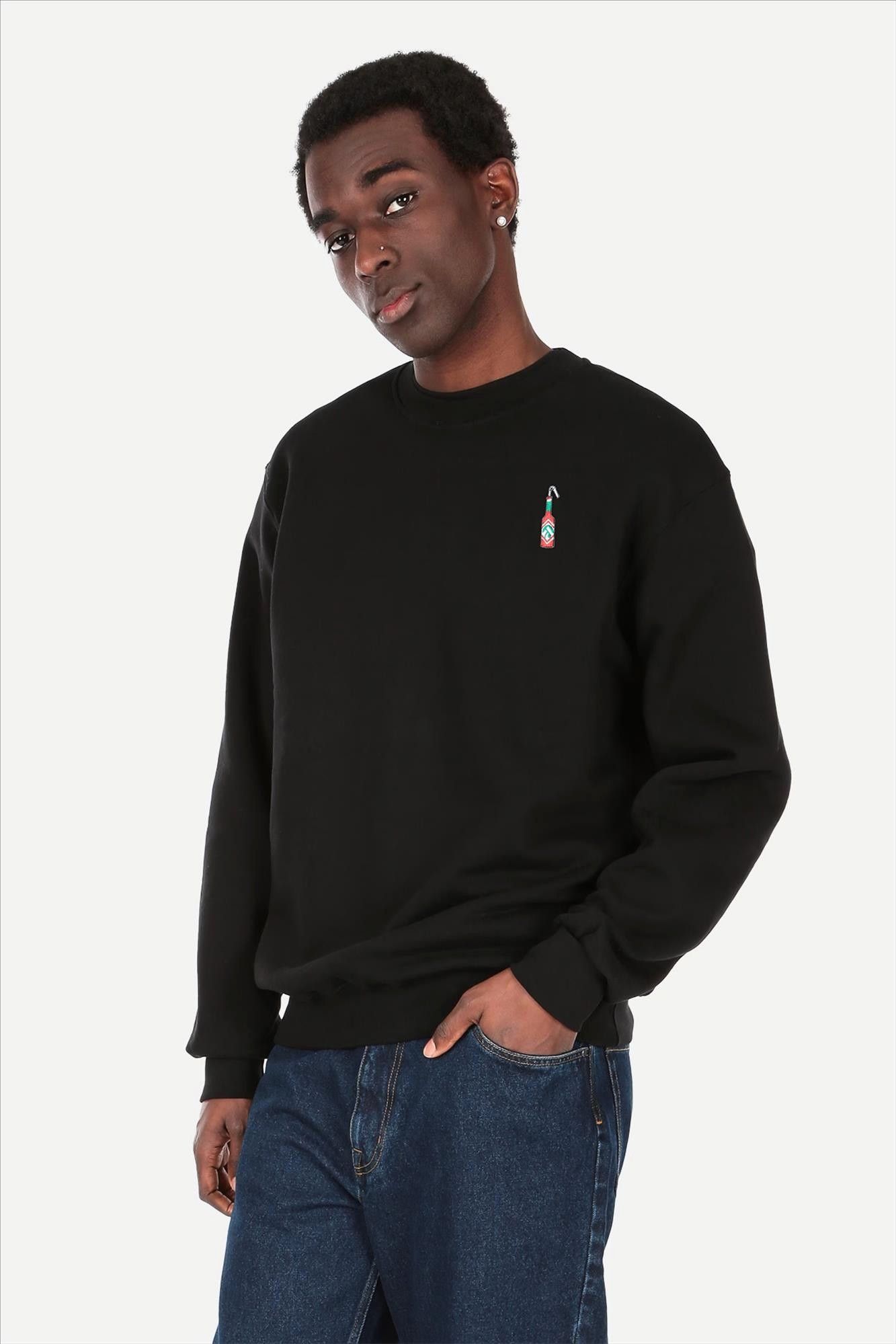 Iriedaily - Zwarte Hot Hot Sauce sweater