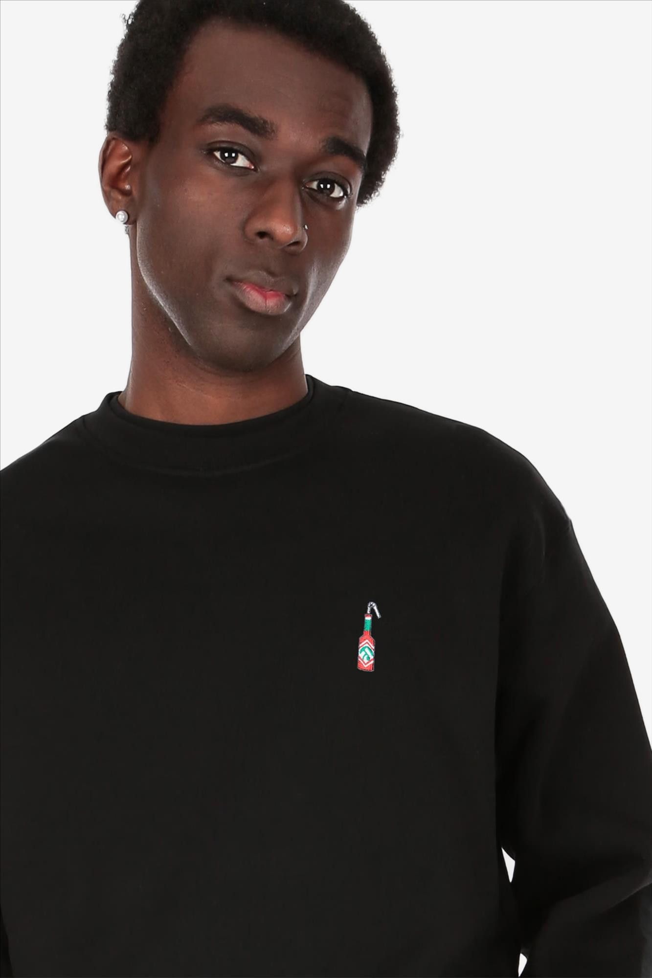 Iriedaily - Zwarte Hot Hot Sauce sweater