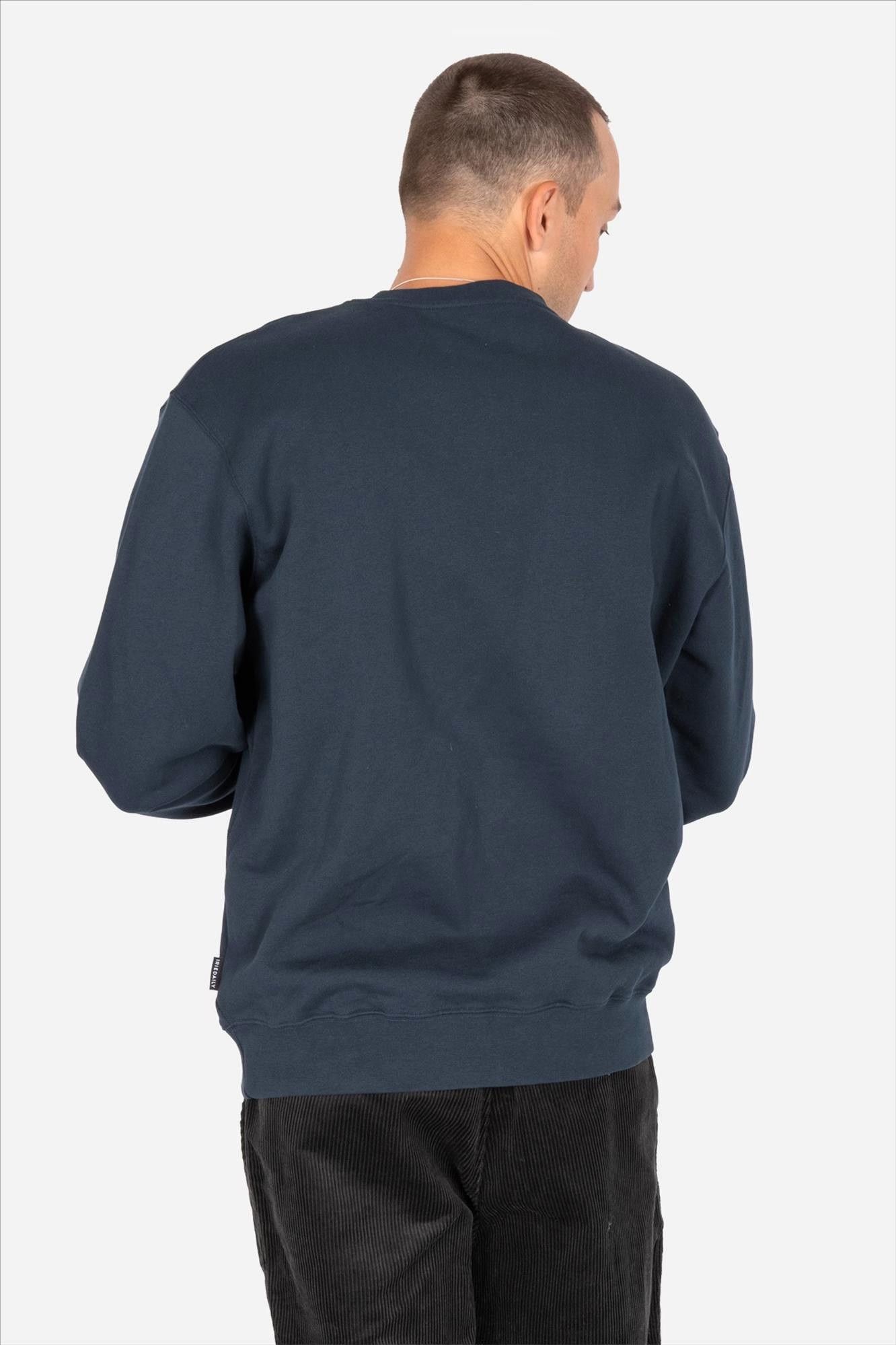 Iriedaily - Blauwgroene Bonacycle sweater