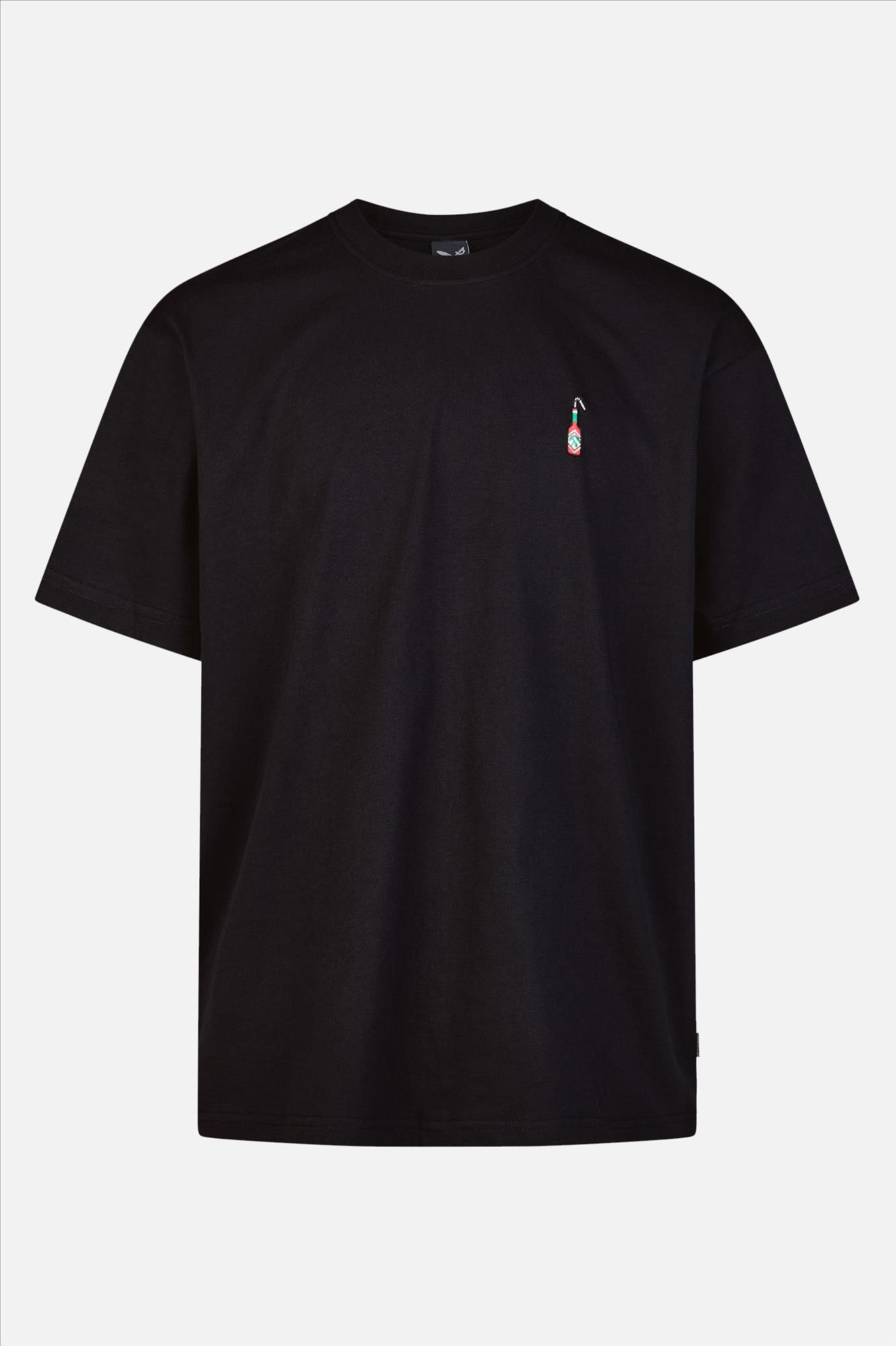 Iriedaily - Zwarte Hot Hot Sauce T-shirt